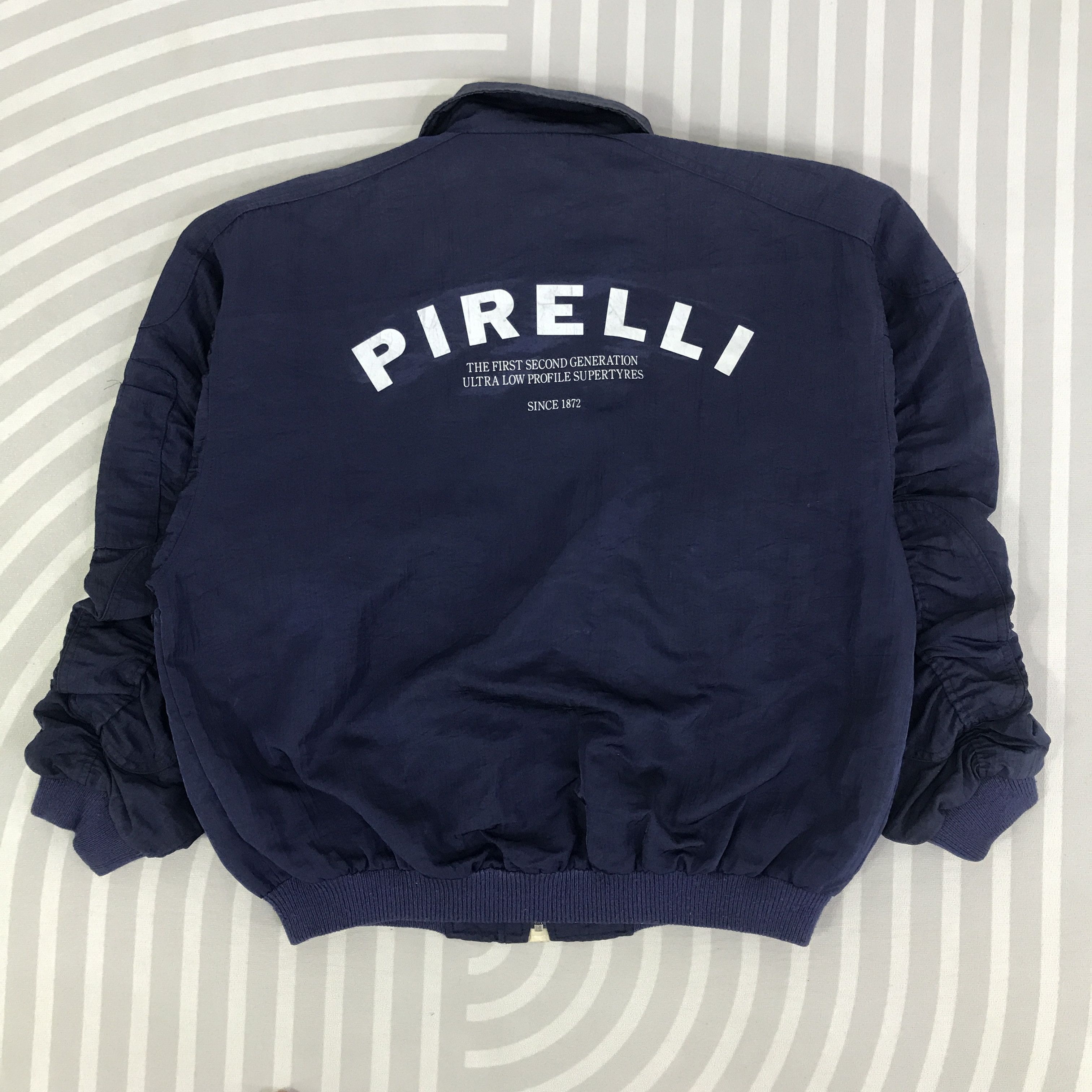 Pirelli Vintage Pirelli Bomber Jacket K85B2 Size US M / EU 48-50 / 2 - 1 Thumbnail