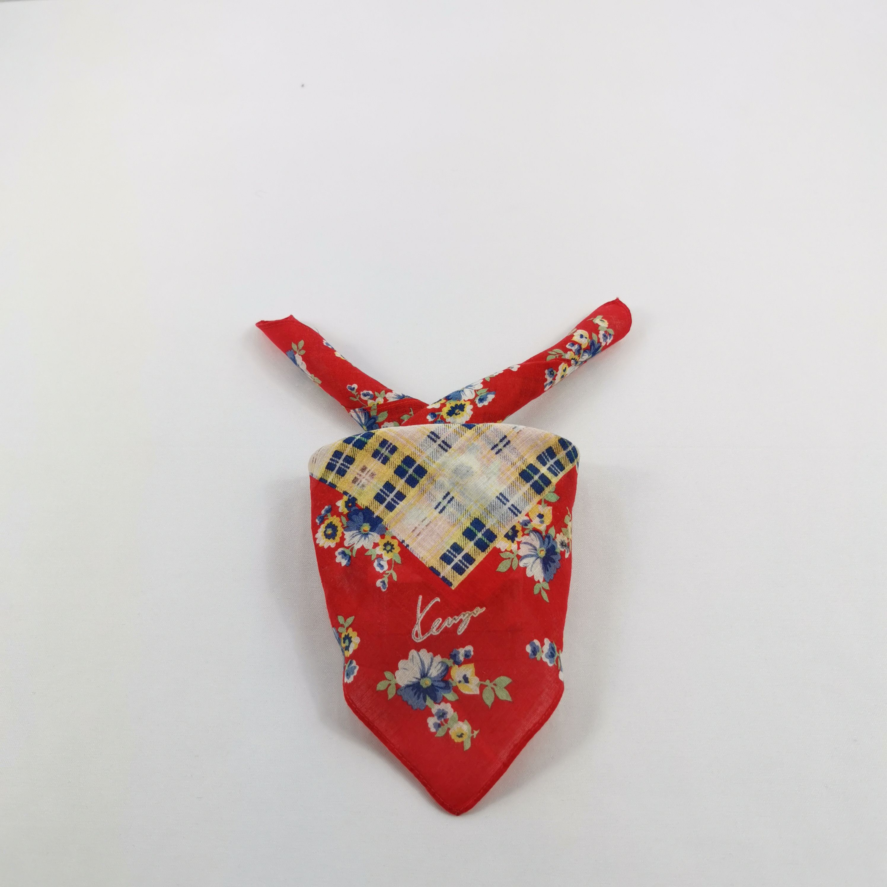 Kenzo Vintage Kenzo Handkerchief Neckerchief Bandana Scarves Size ONE SIZE - 4 Thumbnail