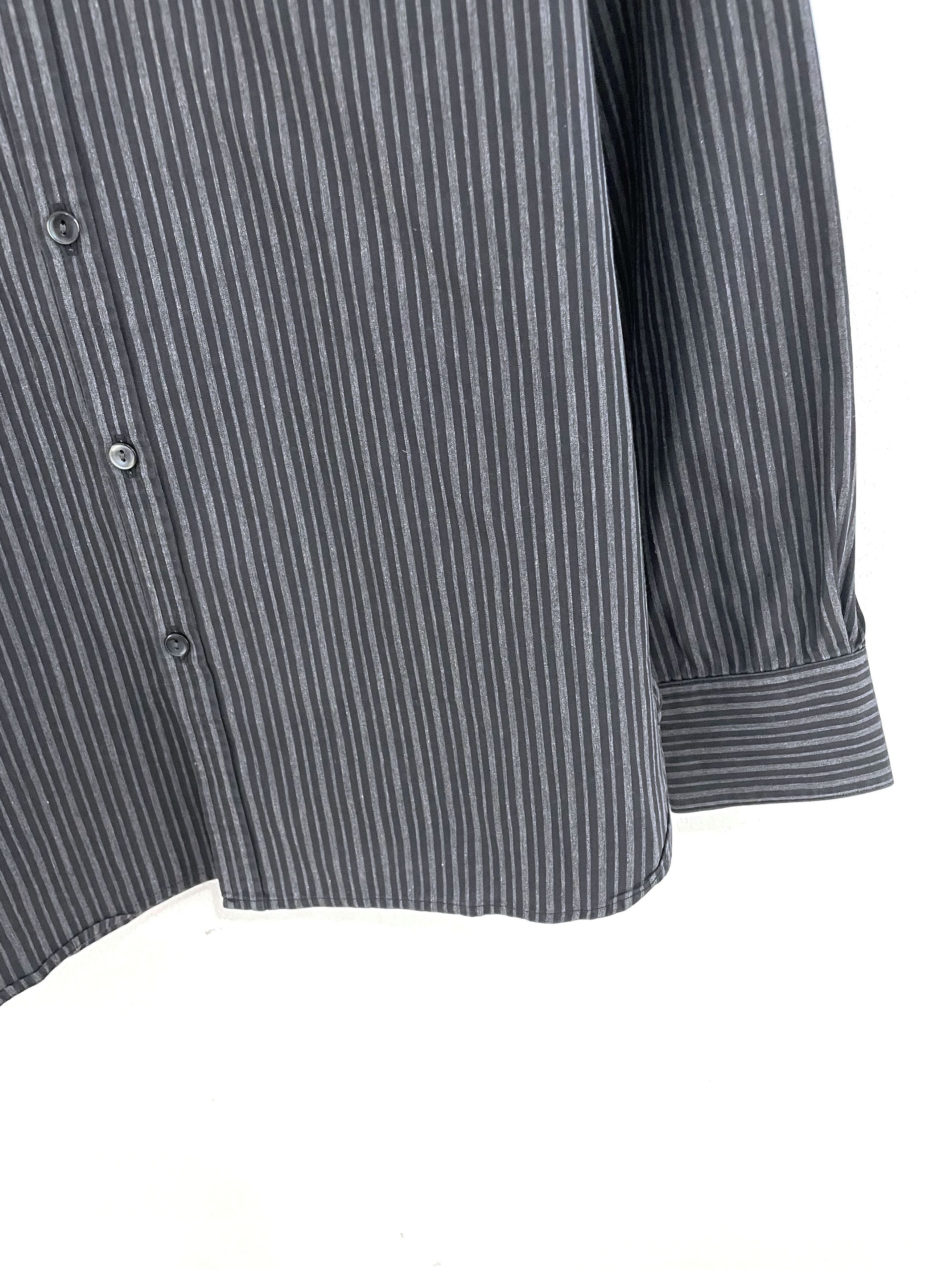 Yohji Yamamoto AAR Striped Shirt Size US L / EU 52-54 / 3 - 4 Thumbnail