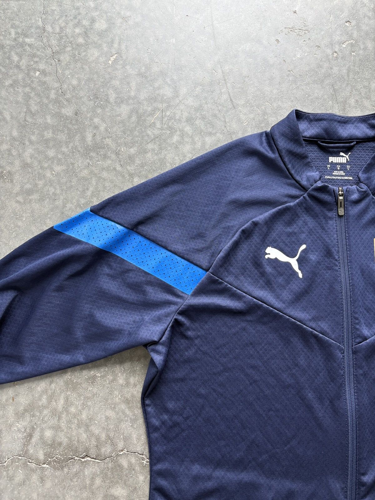 Puma Vintage Y2K Puma Italy National Team Track Jacket Size US L / EU 52-54 / 3 - 3 Thumbnail