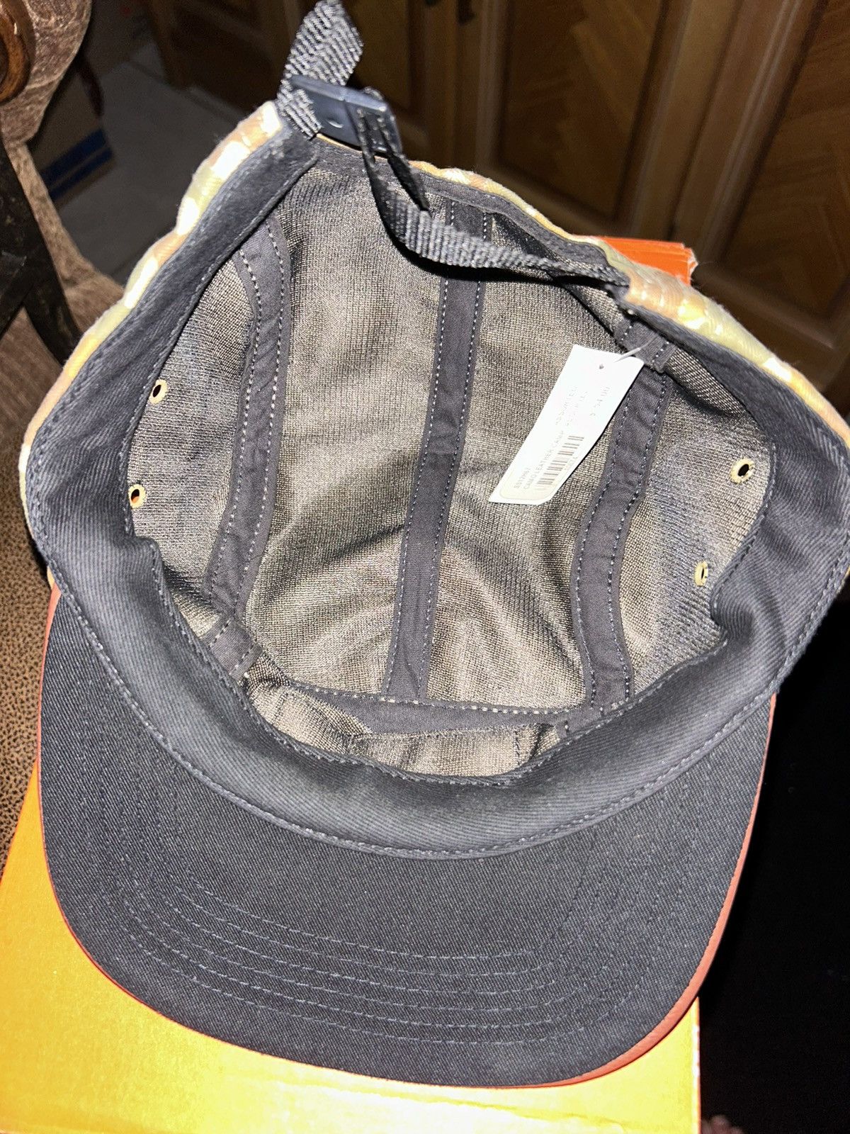 Supreme NWT Supreme Camo Leather Camp Cap Duck Camo Box Logo SS12 Size ONE SIZE - 5 Thumbnail