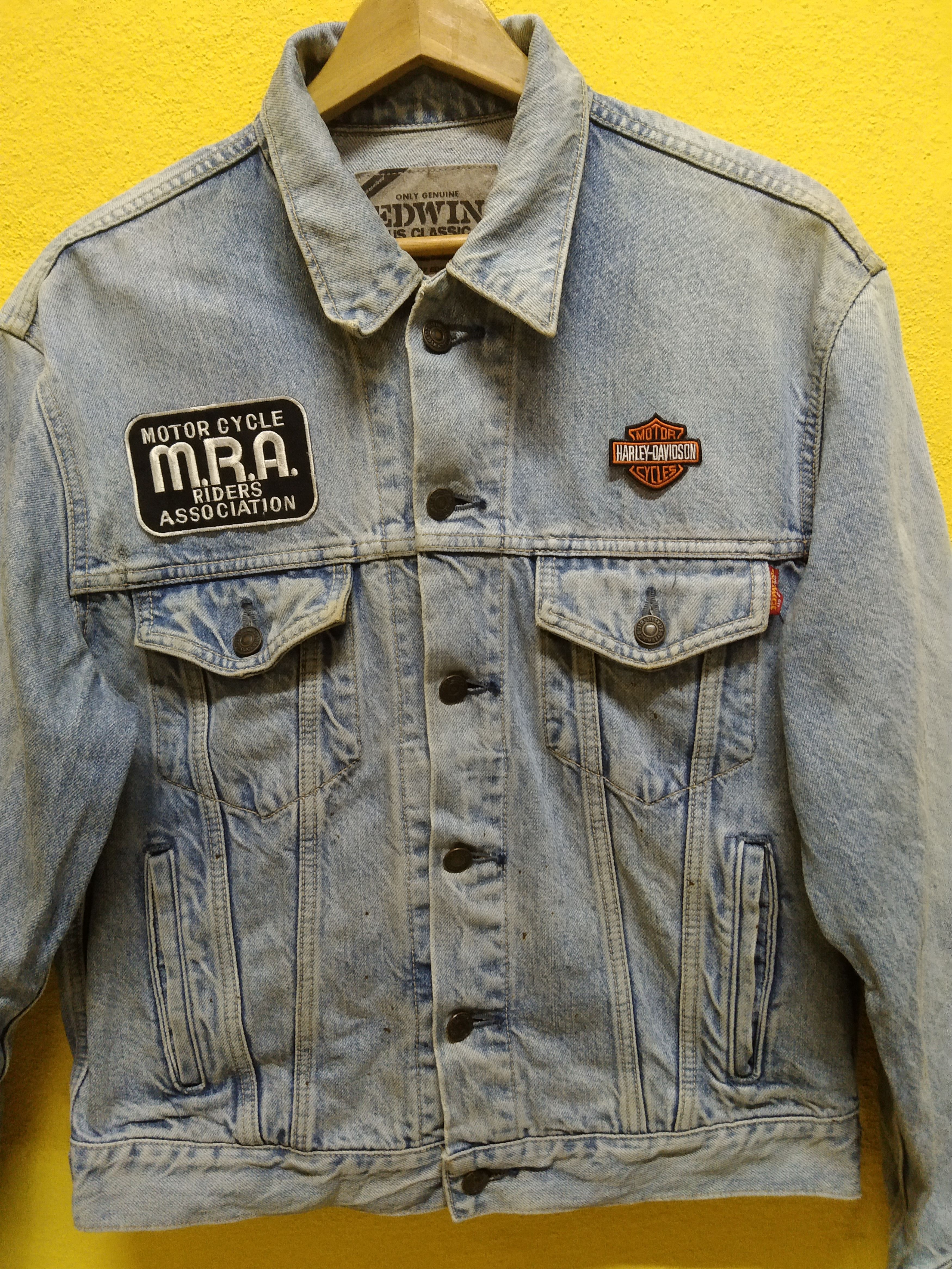 Edwin × Vintage Vintage Edwin Trucker Denim Jacket Size US L / EU 52-54 / 3 - 8 Thumbnail