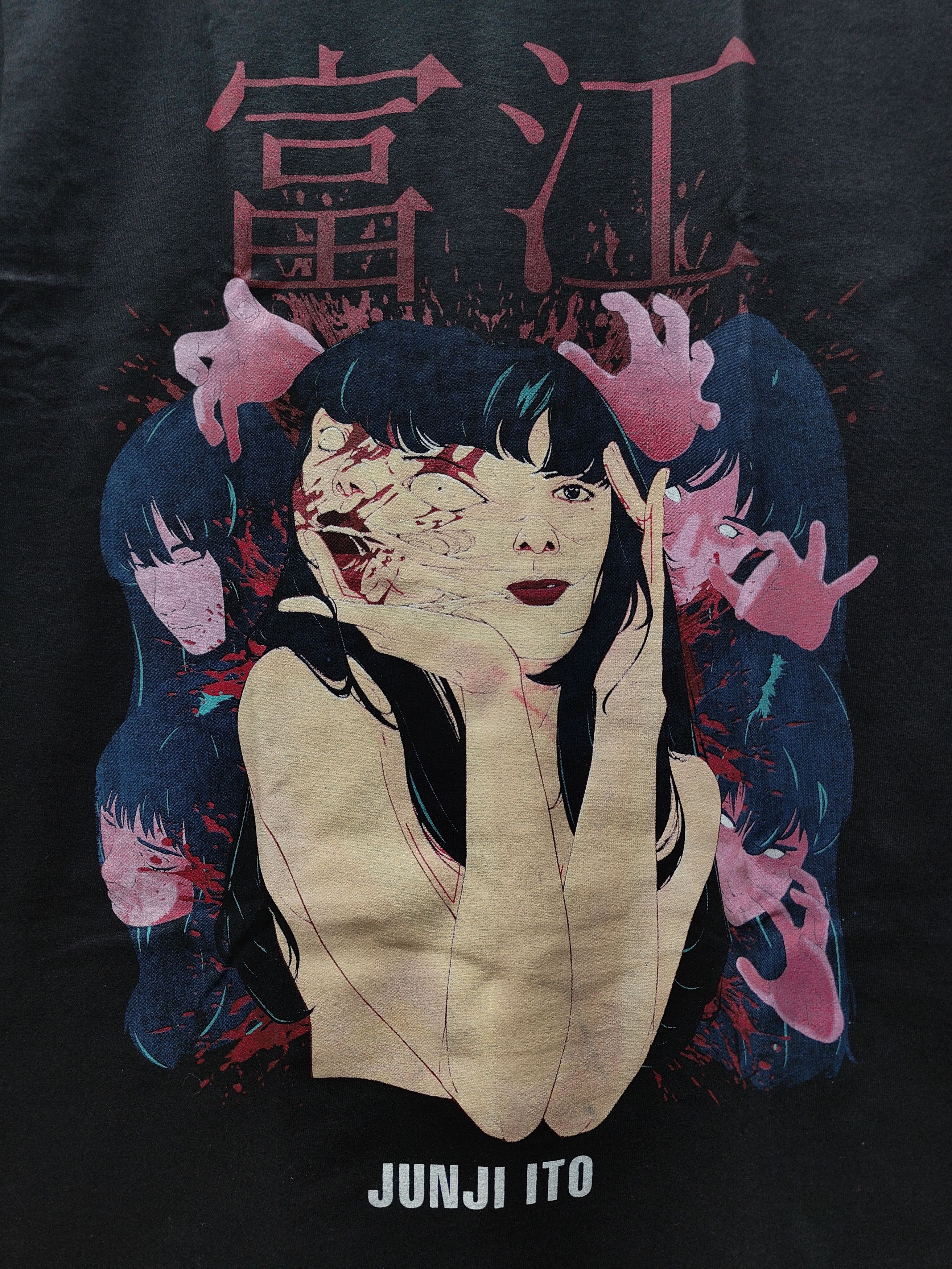 Anime Junji Ito Tomie T-shirt Size US XL / EU 56 / 4 - 2 Thumbnail