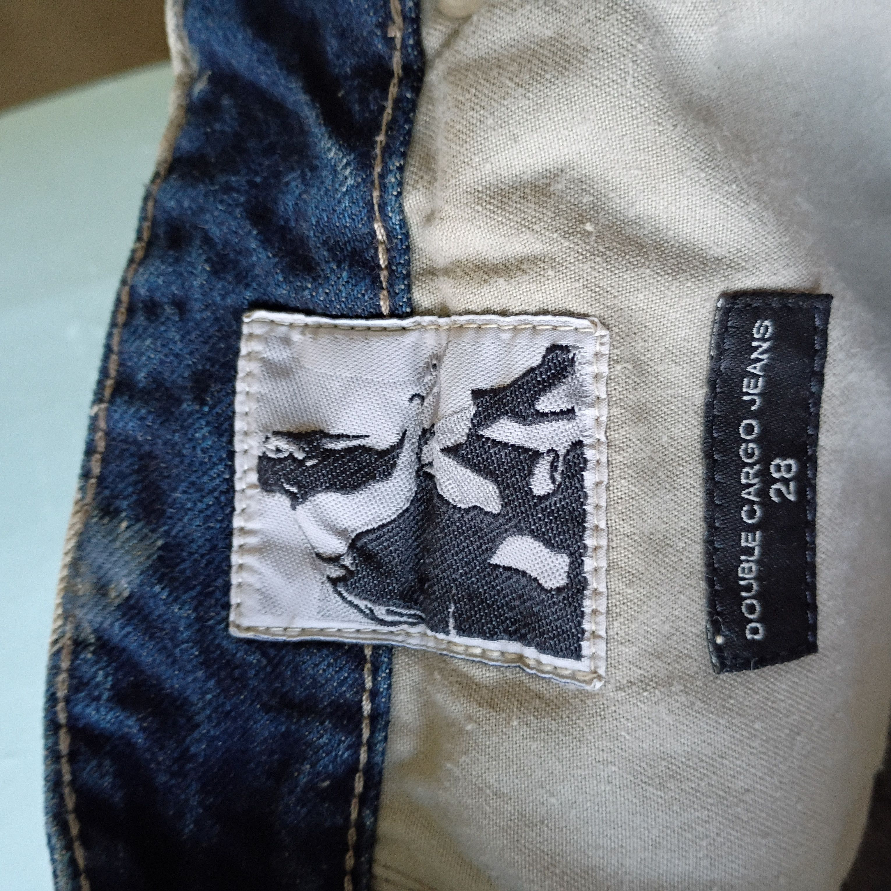 Rick Owens Drkshdw Rick Owens DRKSHDW Double Cargo Denim Size US 28 / EU 44 - 8 Thumbnail
