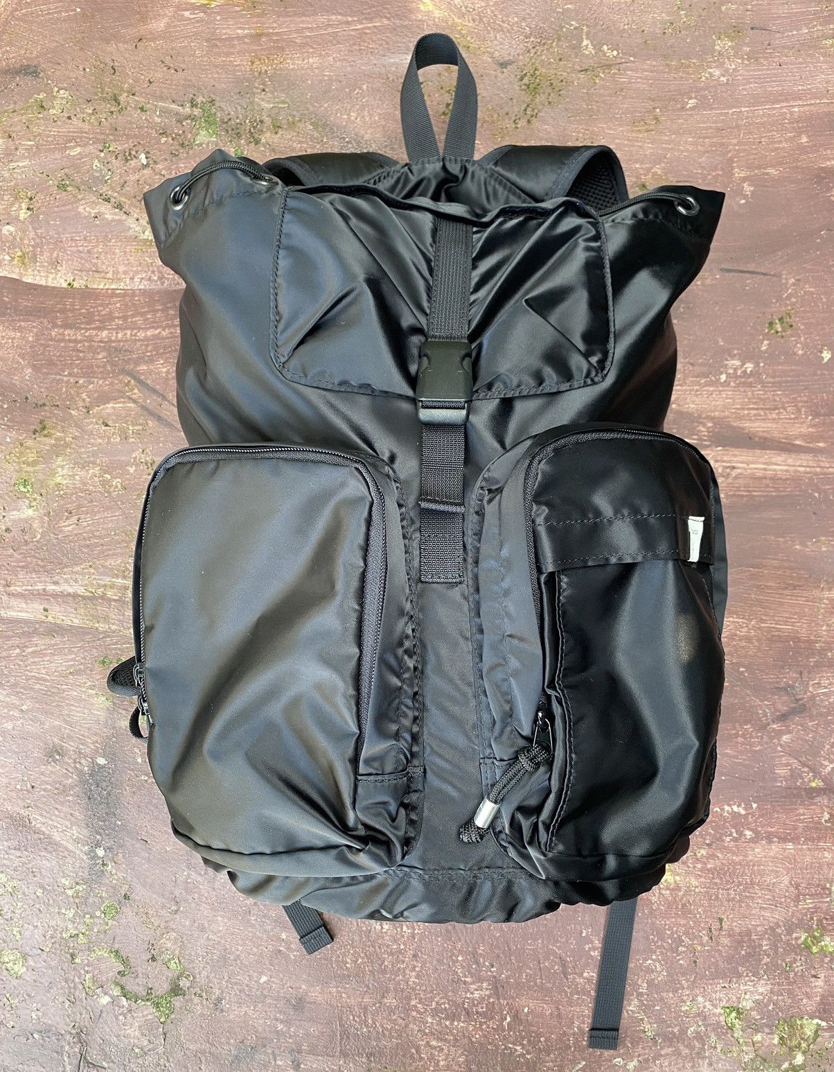 Yohji Yamamoto Yohji Yamamoto Nylon Backpack Size ONE SIZE - 8 Thumbnail