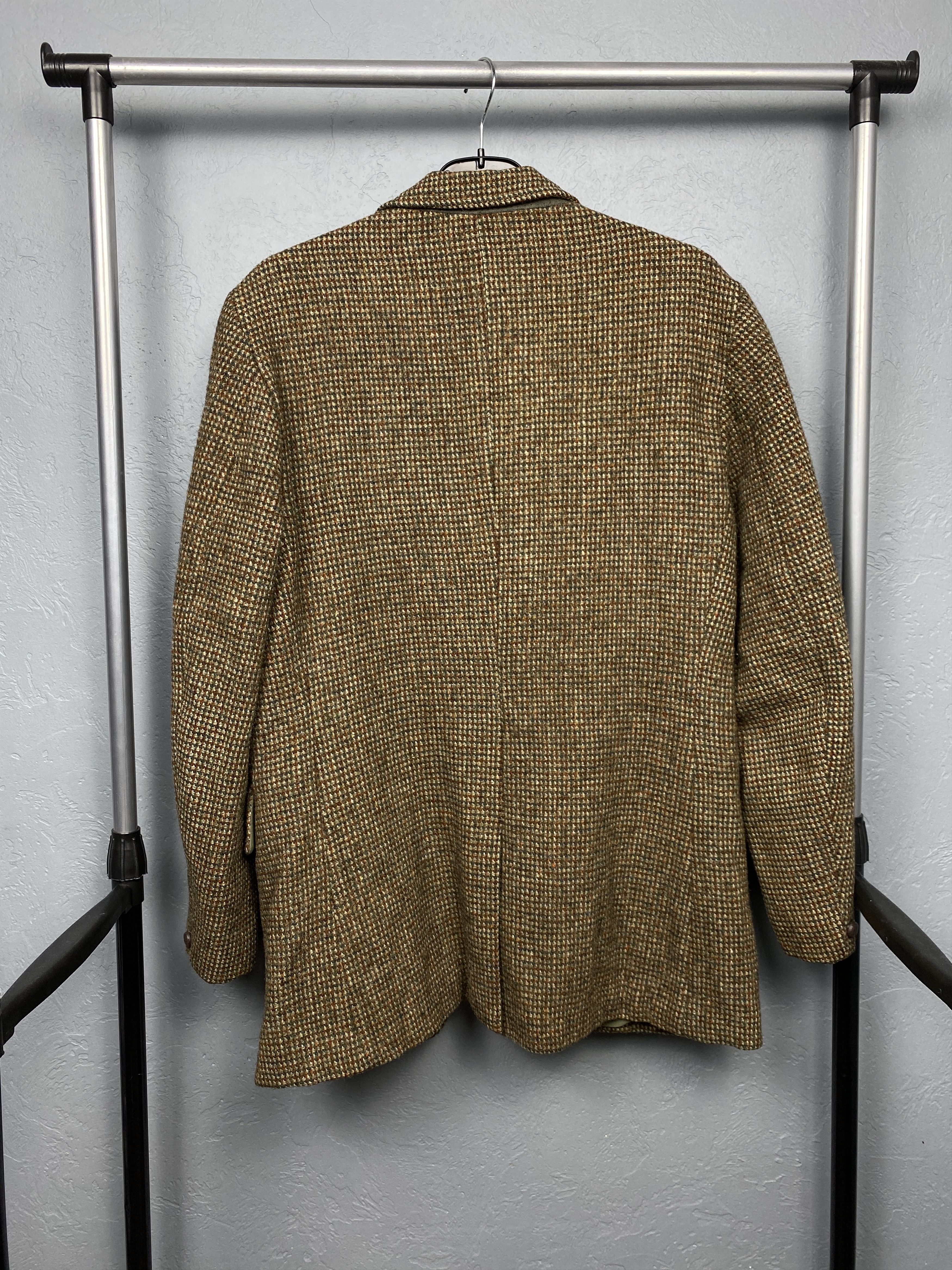 Harris Tweed Harris Tweed Ransom Clothing Vintage Wool Blazer Jacket Size US M / EU 48-50 / 2 - 9 Thumbnail