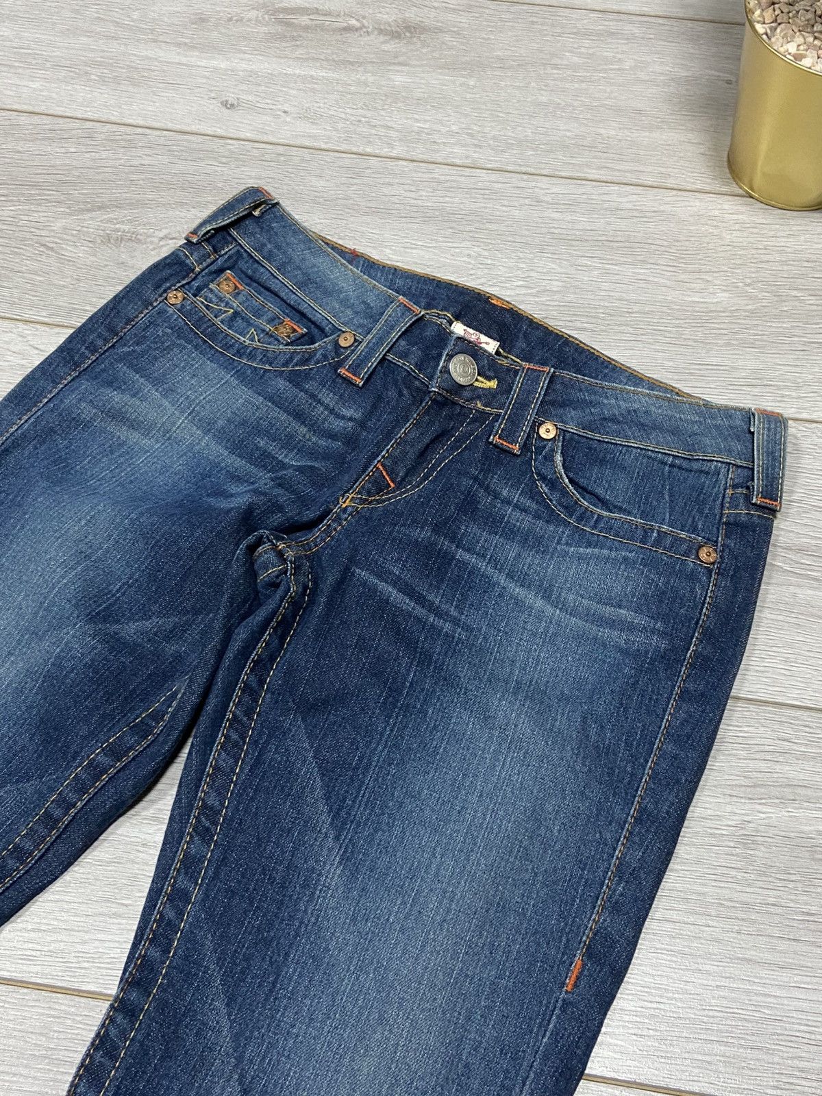 True Religion Low rise True Religion Johnny Y Jeans horse shoe Size 28" / US 6 / IT 42 - 6 Thumbnail