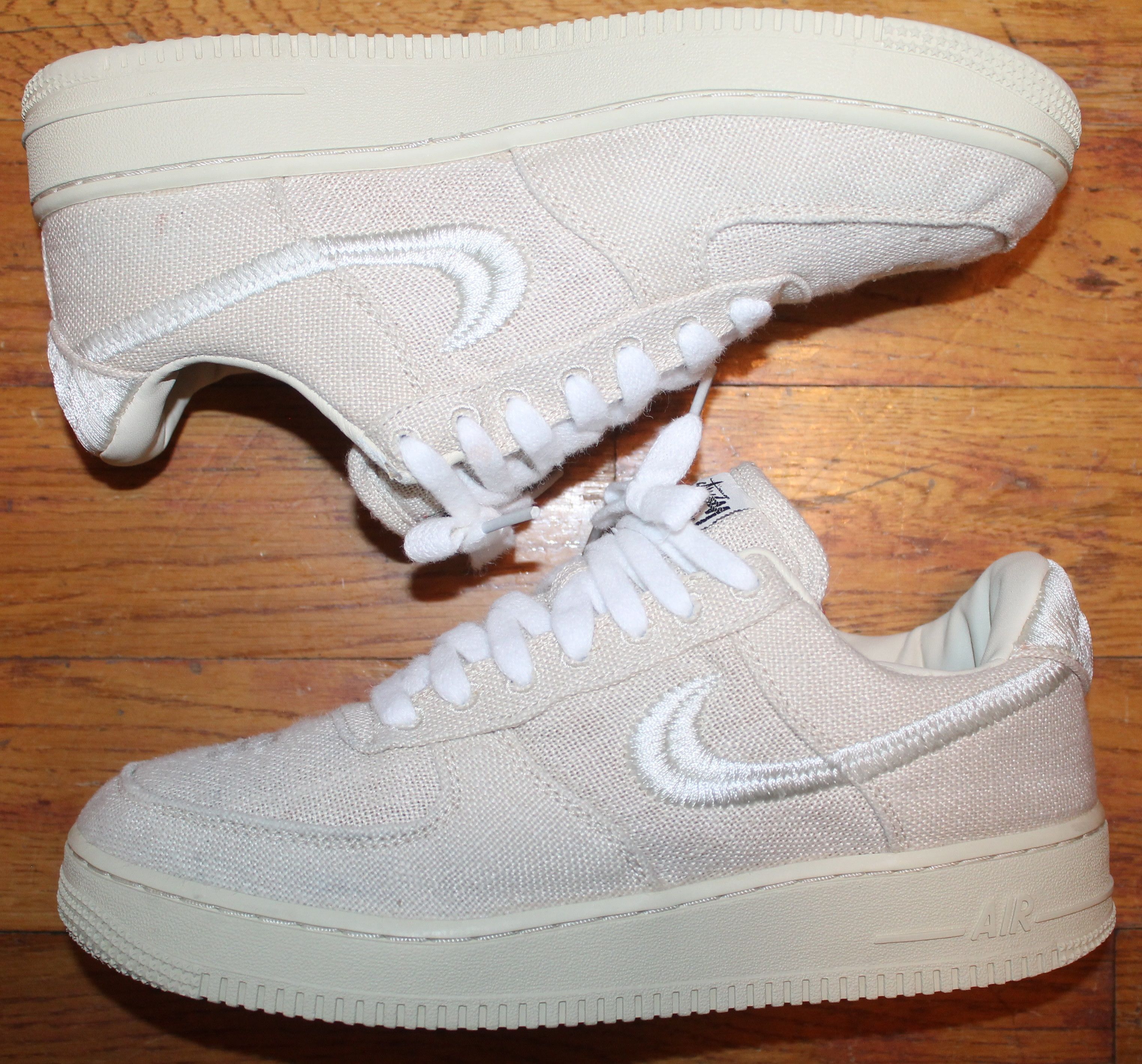 Nike × Stussy 2020 Air Force 1 "Fossil" Size US 9 / EU 42 - 1 Thumbnail