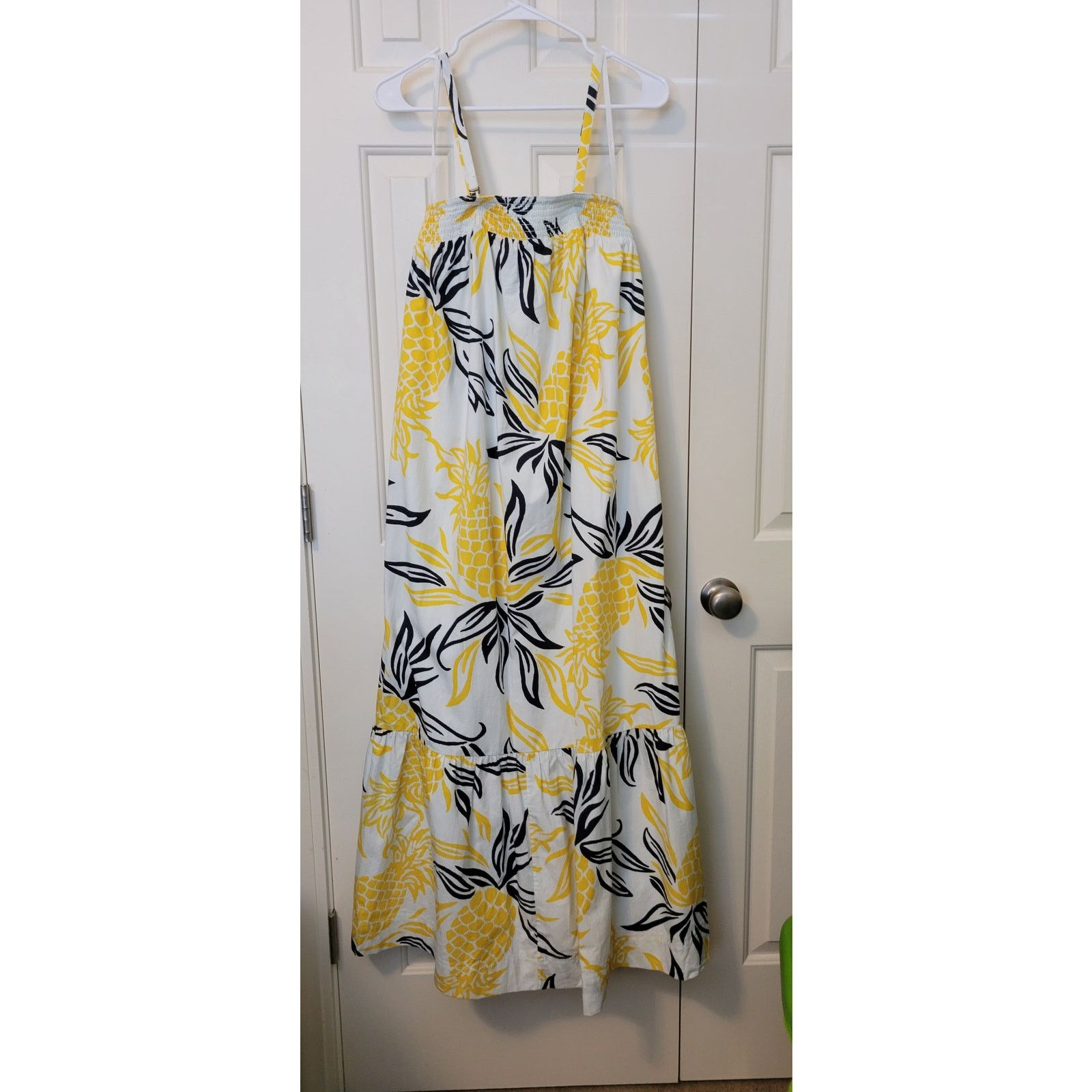 Anthropologie New Anthropologie Floral Flounced Maxi Dress $188 SMALL Size S / US 4 / IT 40 - 9 Thumbnail