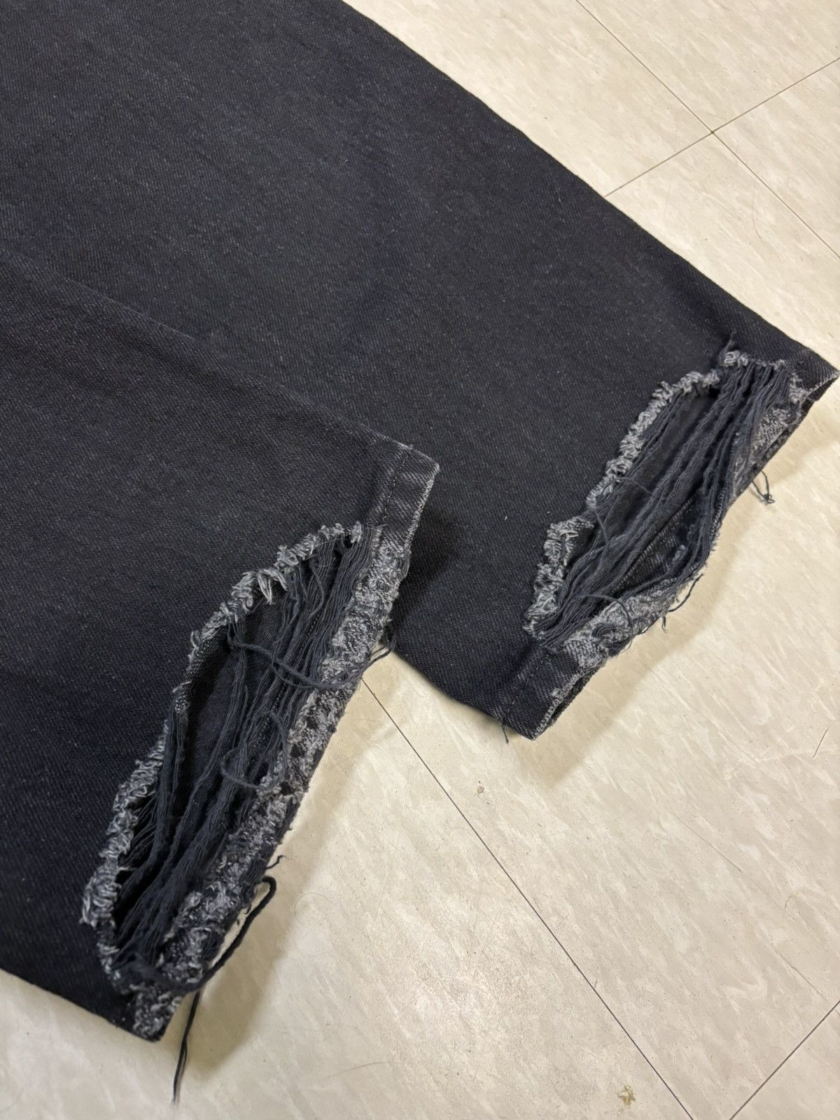 Balenciaga Balenciaga FW22 Rubber heel bite jeans Size US 32 / EU 48 - 4 Thumbnail