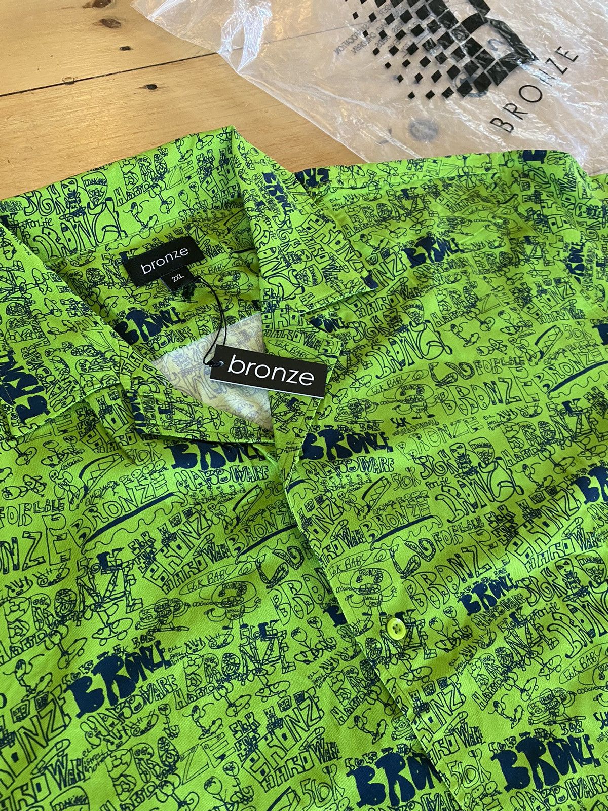 Bronze 56k XXL AOP bronze 56K button up shirt Size US XXL / EU 58 / 5 - 2 Thumbnail