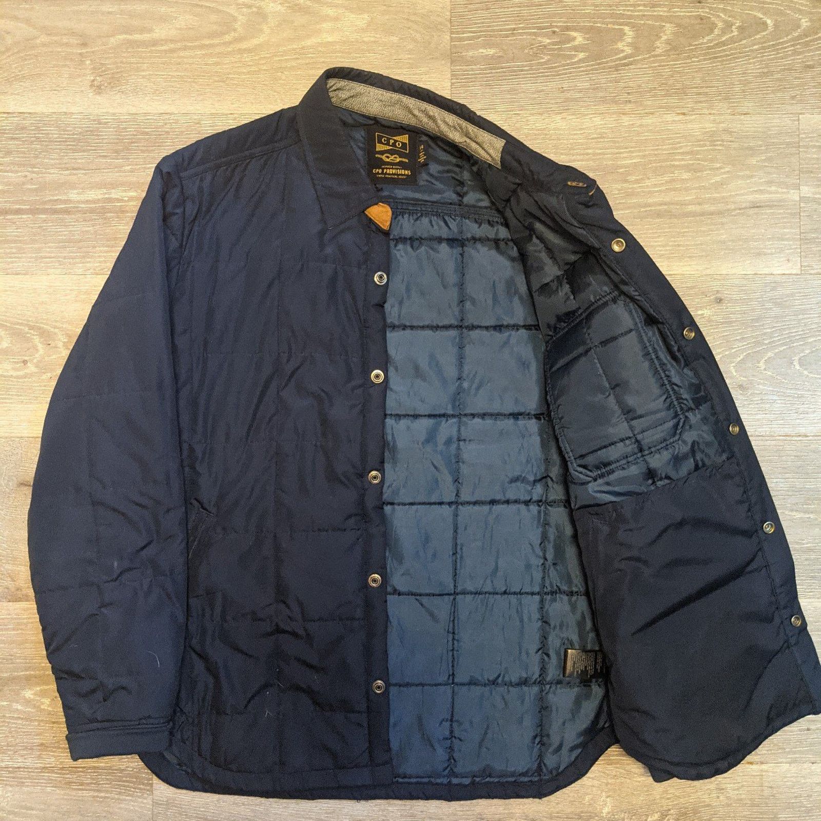 Urban Outfitters Urban Outfitters Mens Quilted Button Up Jacket Size US L / EU 52-54 / 3 - 6 Thumbnail