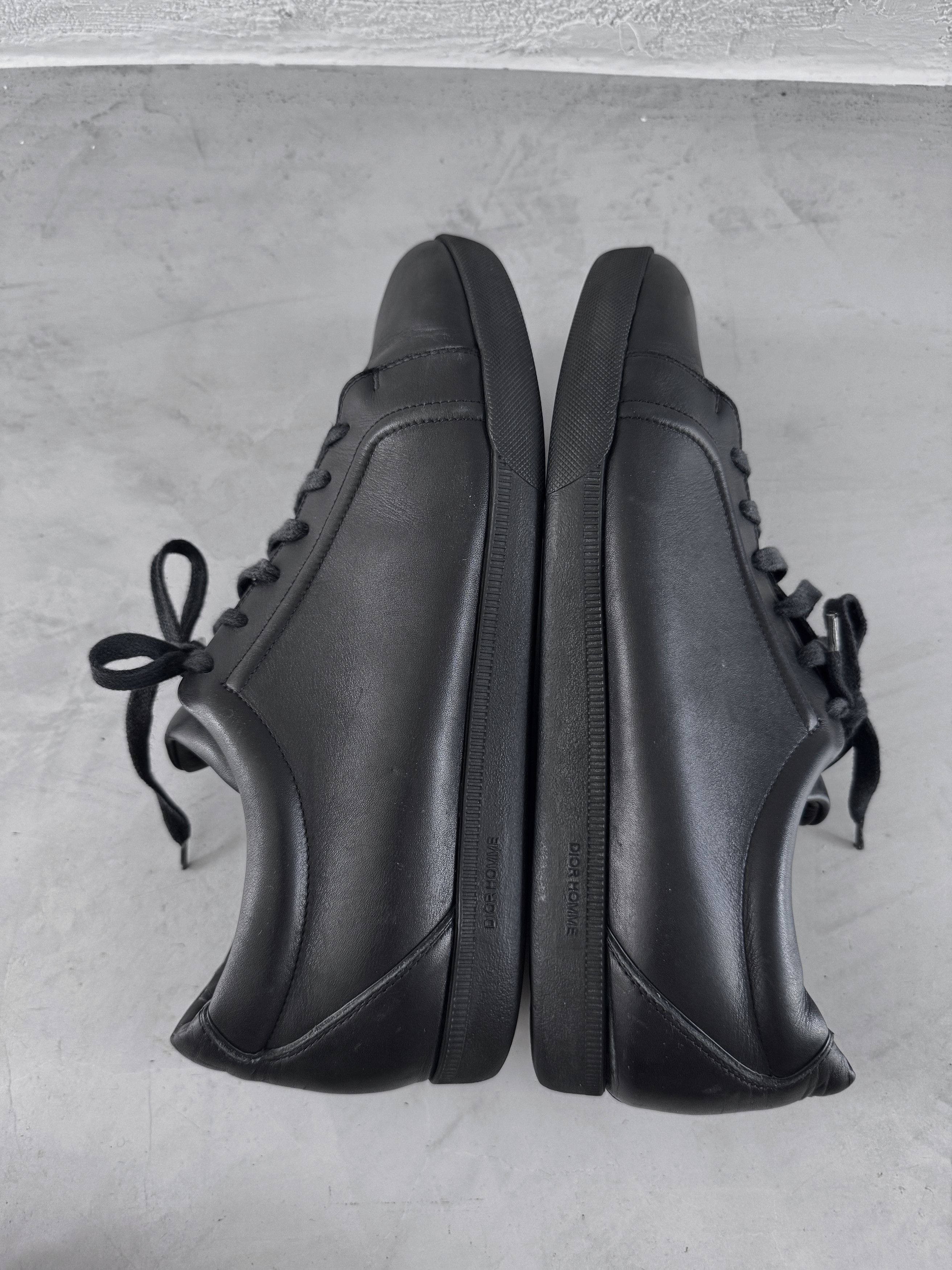 Dior Dior Homme VFX Men Low Top Sneaker Black Leather Size US 9.5 / EU 42-43 - 5 Thumbnail