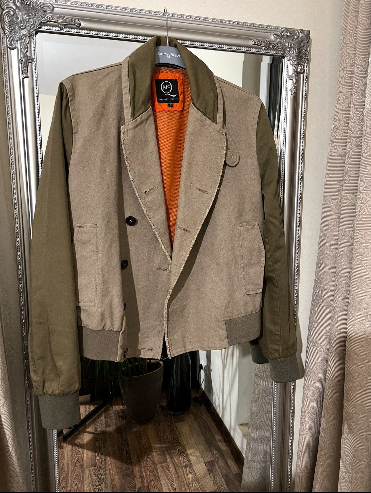 Alexander McQueen McQ by Alexander McQueen - Khaki Canvas Jacket Size US M / EU 48-50 / 2 - 5 Thumbnail