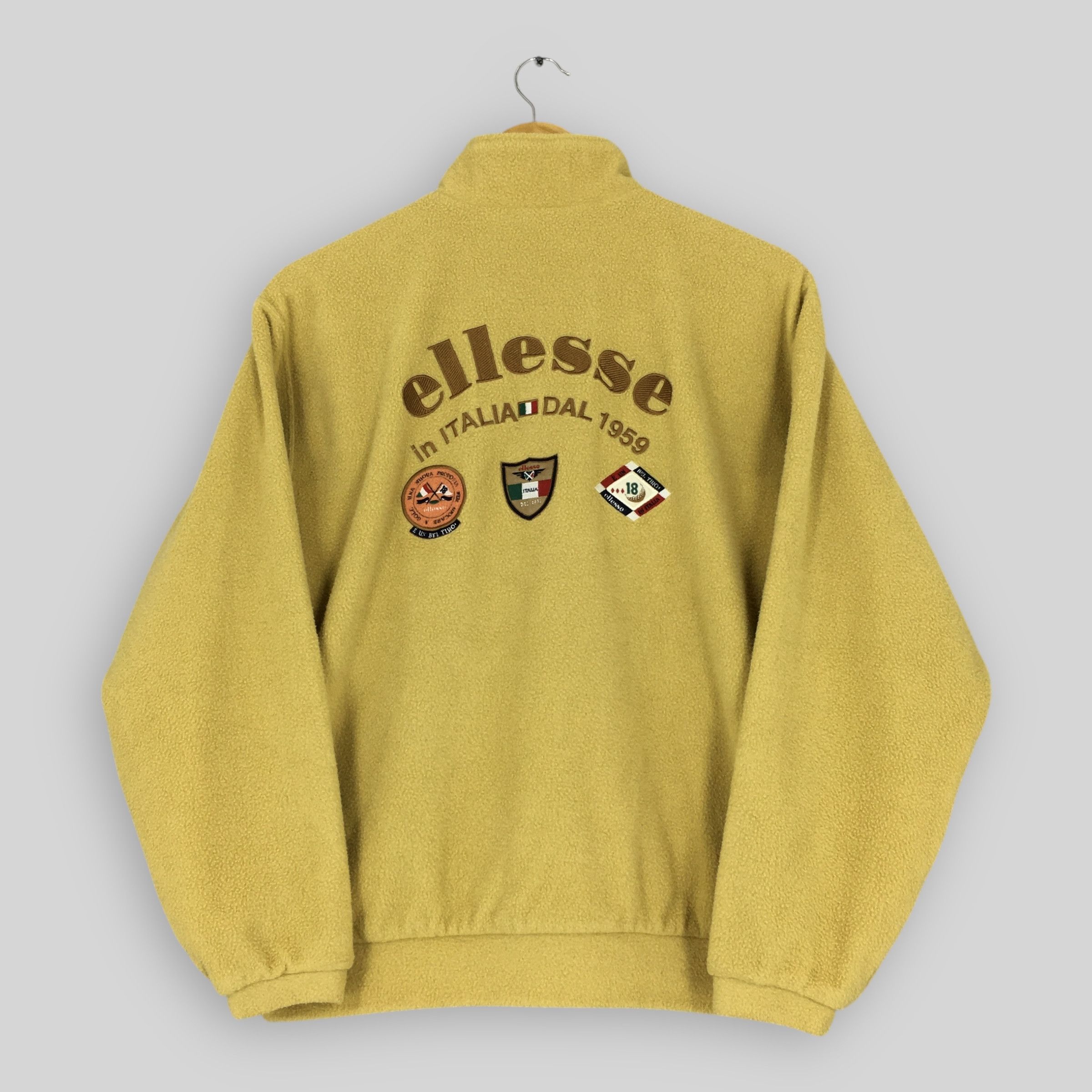 Ellesse × Polartec Vintage Ellesse Golf Polartec Fleece Jacket Medium Size US M / EU 48-50 / 2 - 1 Thumbnail