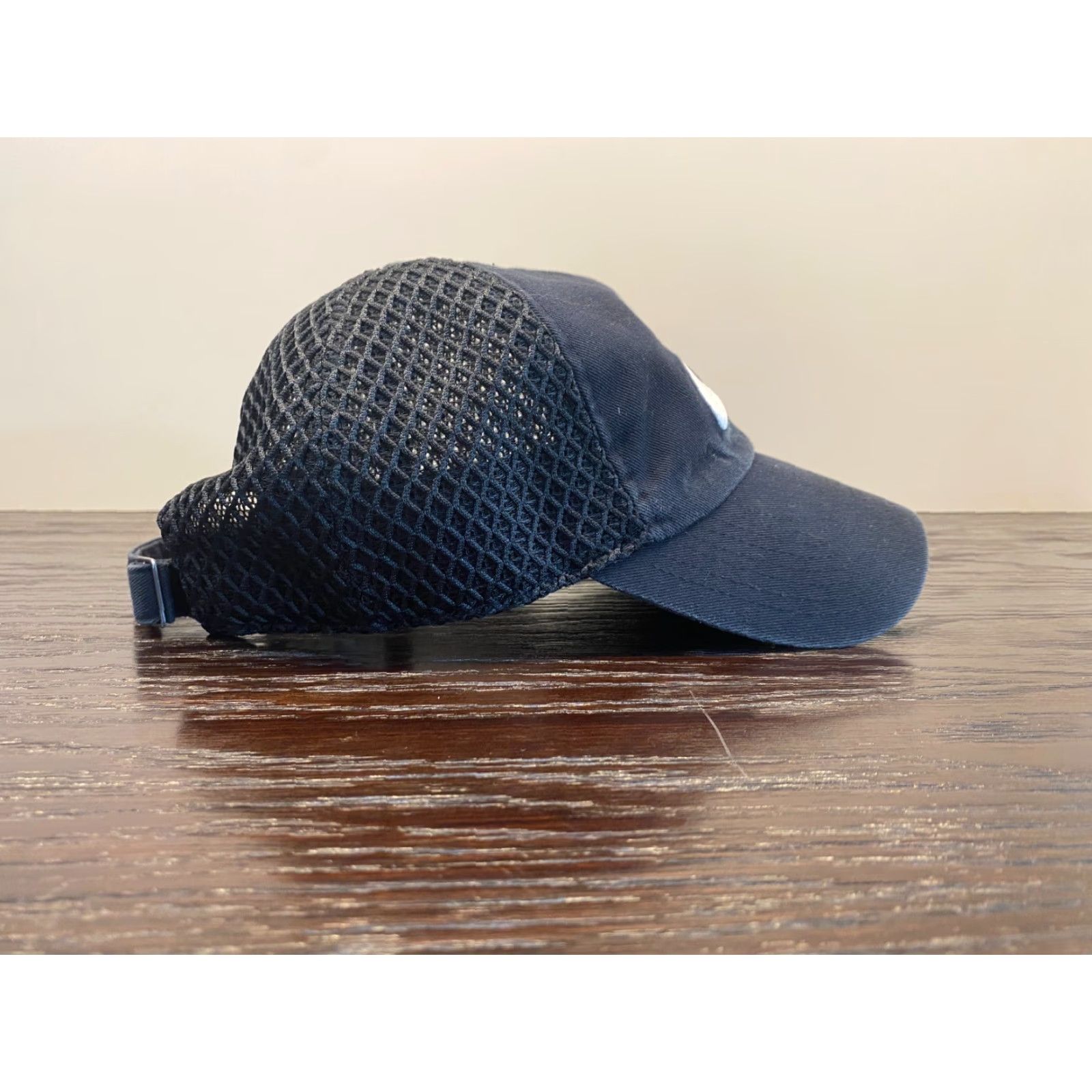 Nike Nike Hat Men One Size Black Cap Twill Legacy 86 Strapback Spellout Sports Golf Size ONE SIZE - 2 Thumbnail