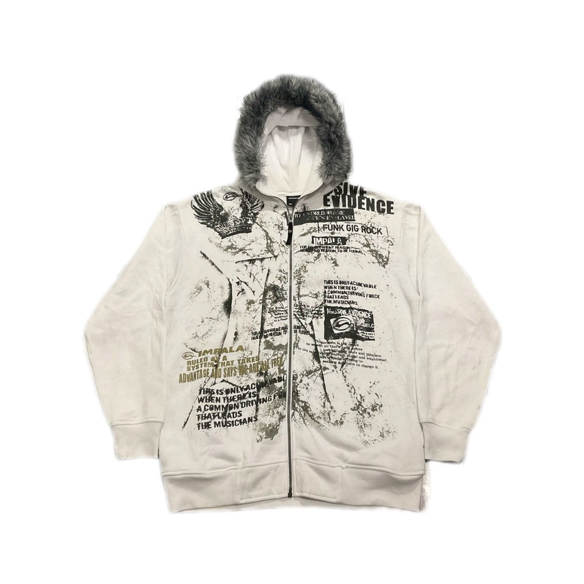 Pre-owned Hysteric Glamour X If Six Was Nine Sick Y2k Impala Fur