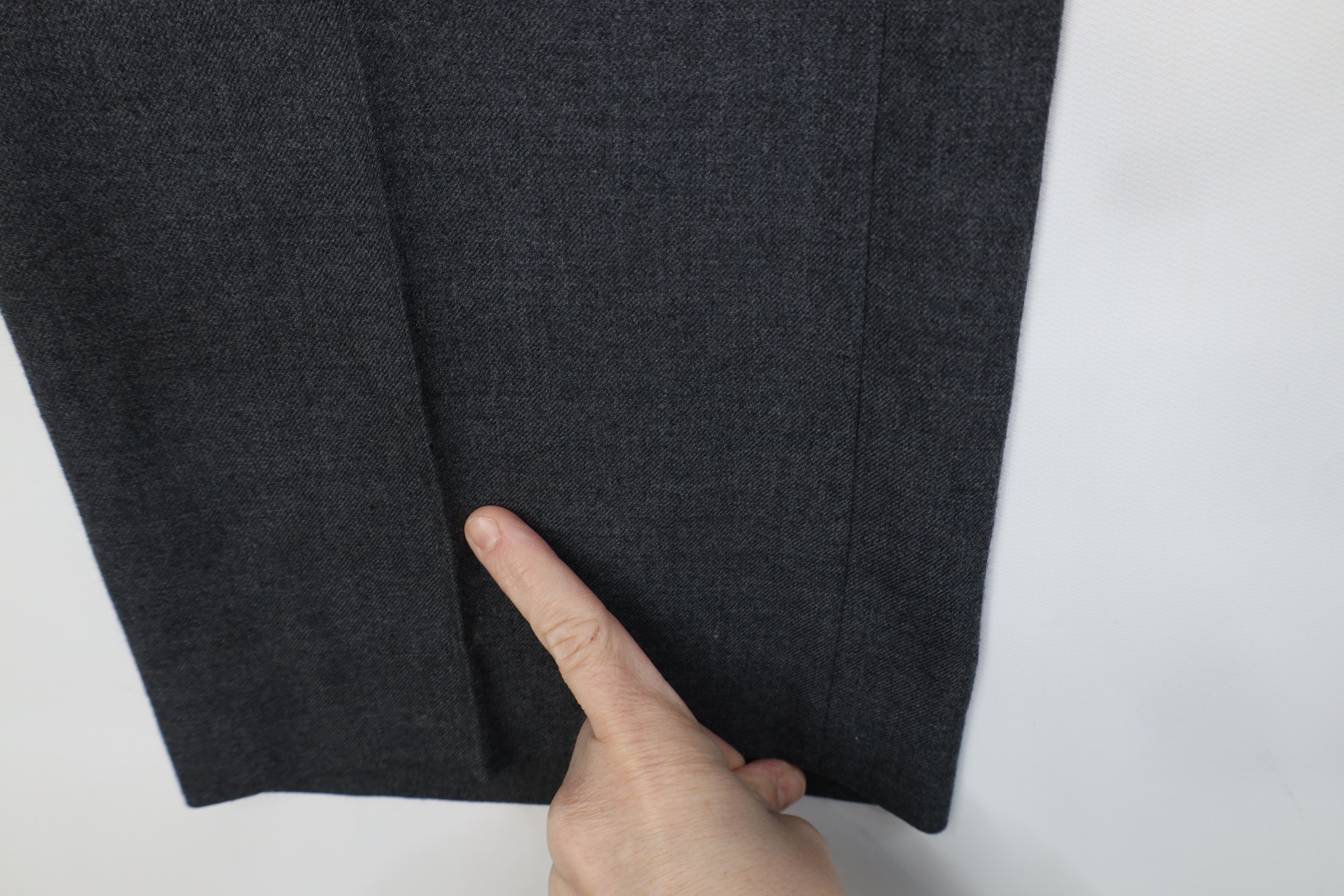 Vintage Vintage 70s Streetwear Wide Leg Chino Pants Heather Gray Size US 32 / EU 48 - 5 Thumbnail
