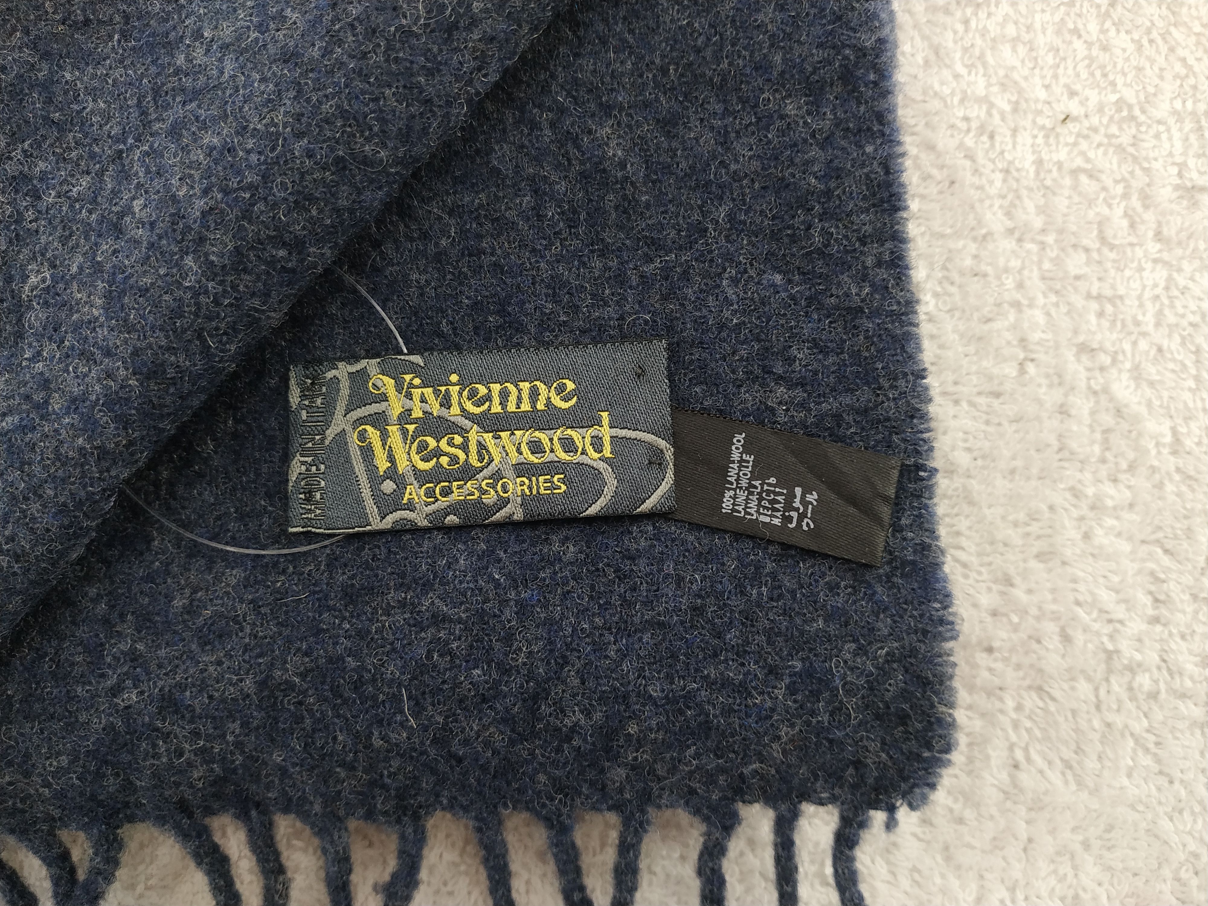Vivienne Westwood Vintage Vivienne Westwood Scarf/Muffler/Neckwear MF487 Size ONE SIZE - 7 Thumbnail