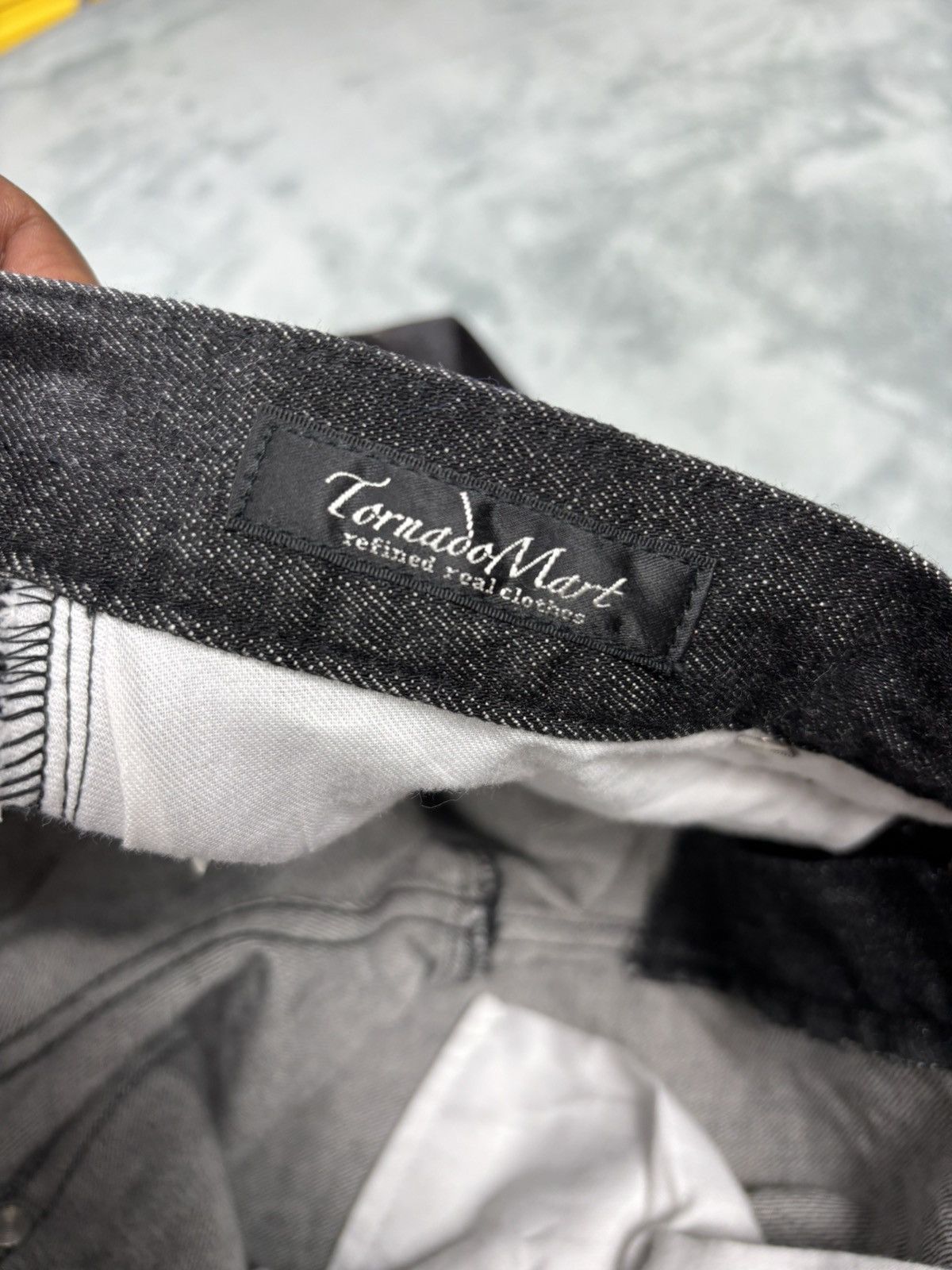Japanese Brand Tornado Mart Waxed Denim. S0170 Size US 30 / EU 46 - 6 Thumbnail
