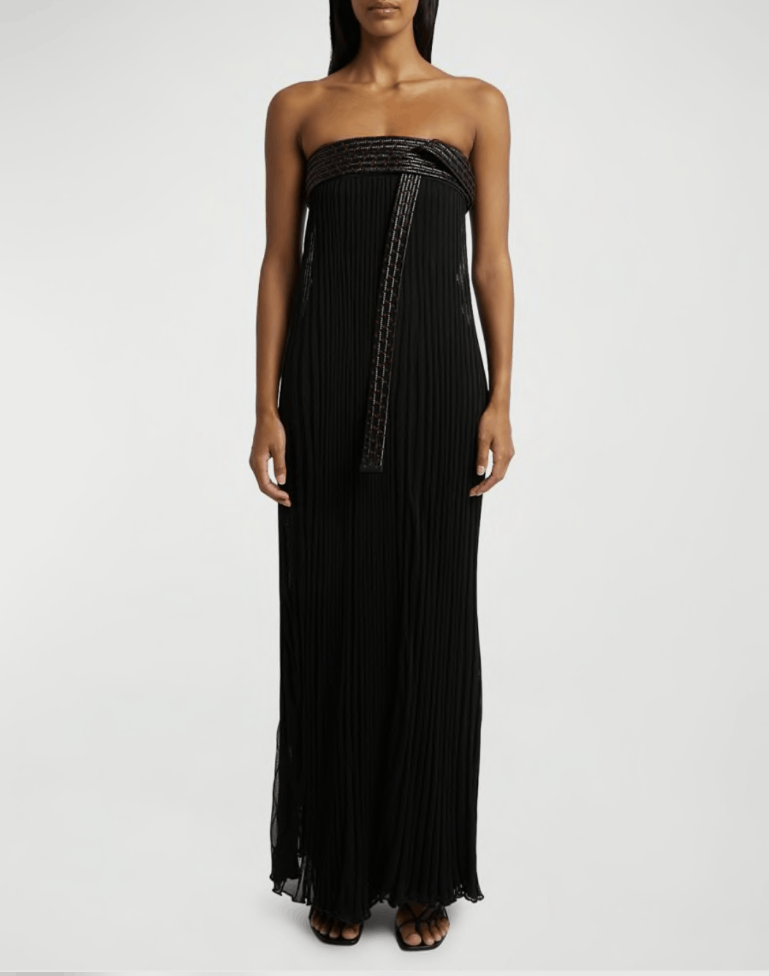 Christopher Esber Shadow Line Knit Maxi Gown Size XXS / US 00 / IT 34 - 3 Thumbnail