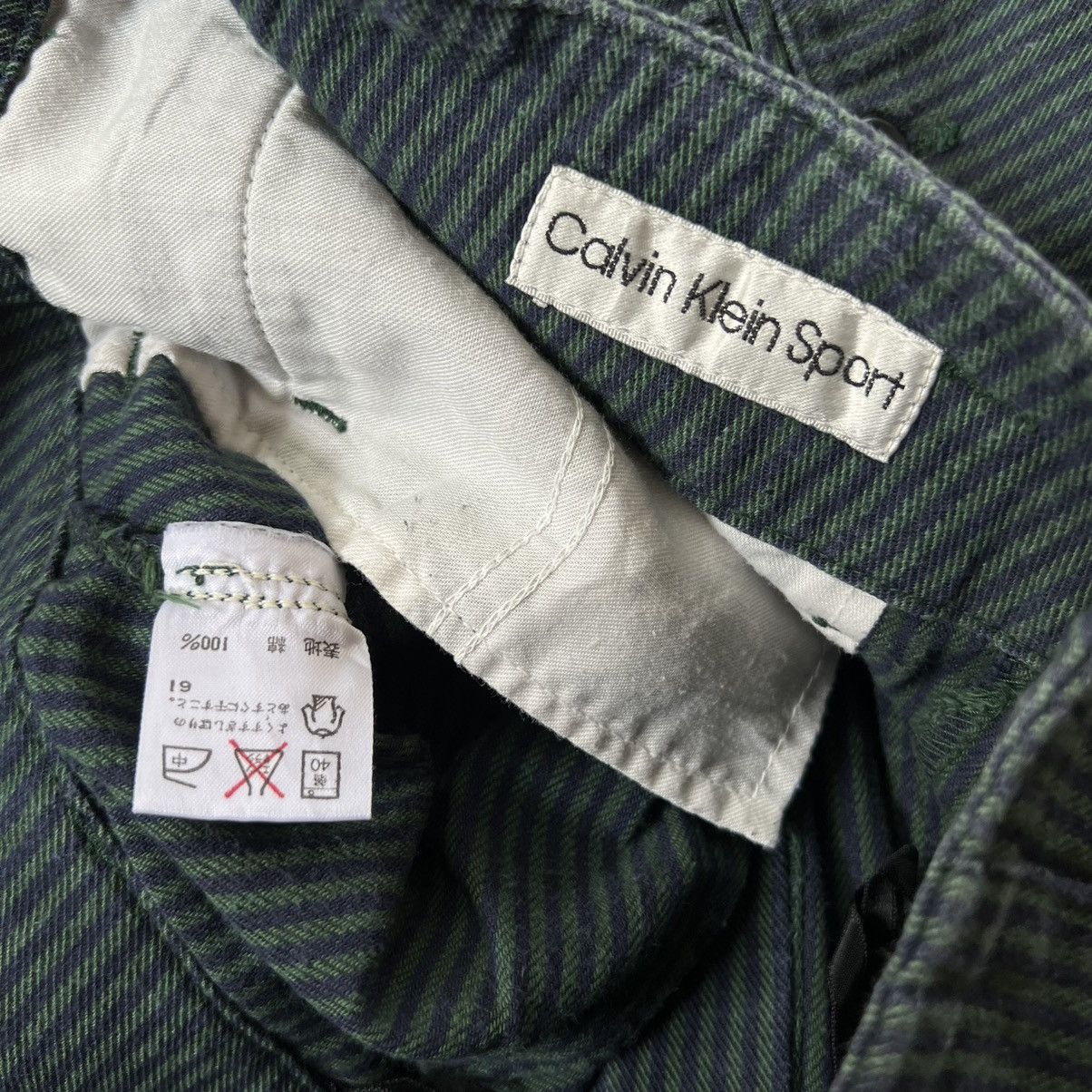 Calvin Klein Calvin Klein Sport Stripe Baggy Pants Size US 31 - 6 Thumbnail