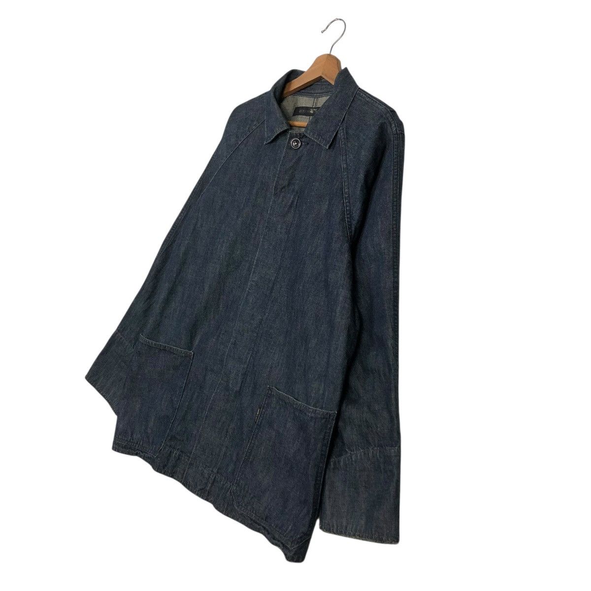 Issey Miyake 🔥1999/2000 VINTAGE DENIM WORK JACKET ZUCCA ISSEY MIYAKE Size US M / EU 48-50 / 2 - 4 Thumbnail