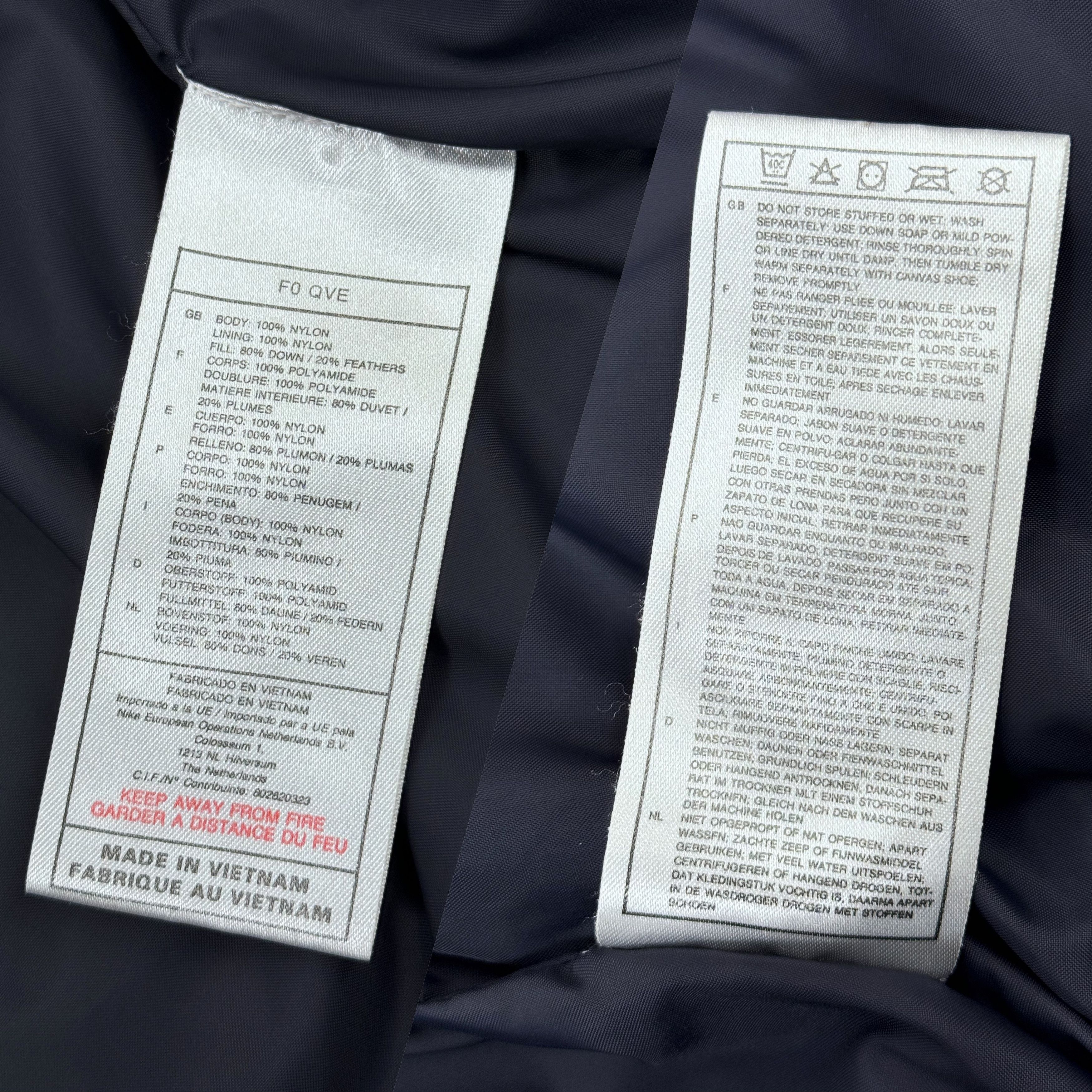 Nike × Vintage Y2K Nike Puffer Square Quilted Jacket One Bowerman Drive Size US L / EU 52-54 / 3 - 24 Thumbnail