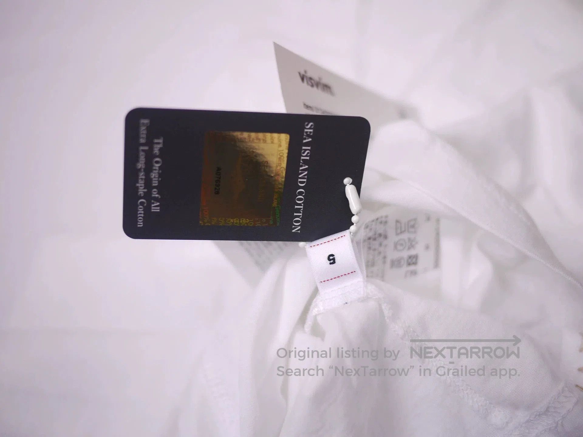 Visvim White Short-Sleeve Pocket T-Shirt. Size US XXL / EU 58 / 5 - 5 Thumbnail