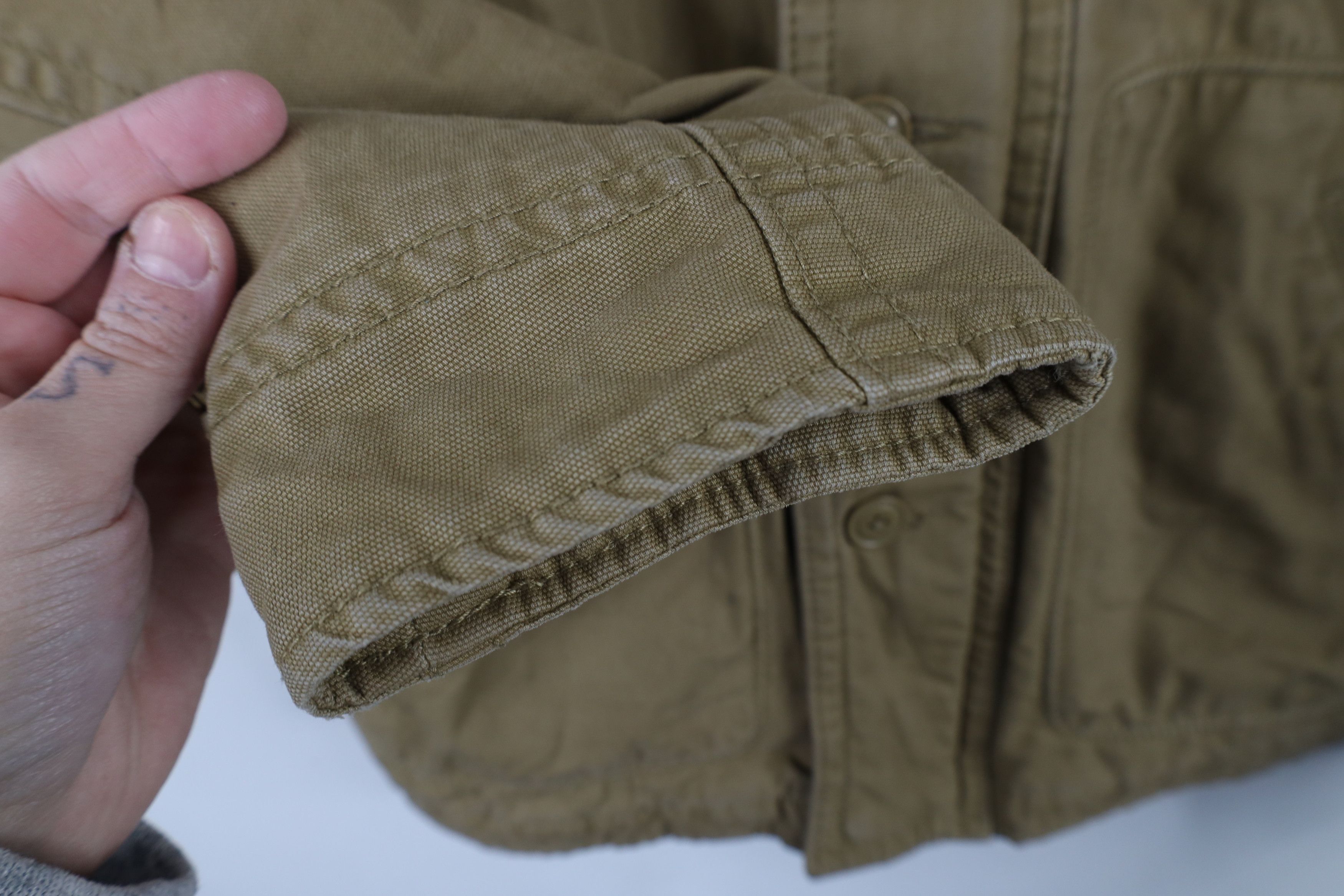 American Eagle Outfitters × Vintage Vintage Y2K American Eagle Outfitters Canvas Field Jacket Size US M / EU 48-50 / 2 - 7 Thumbnail