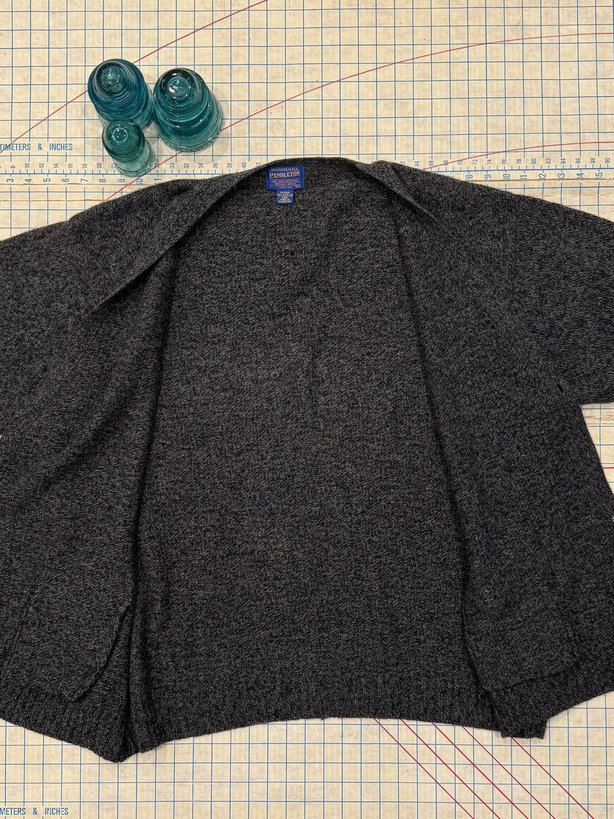 Pendleton Pendleton Shetland Wool Cardigan Dark Blue Mens Size XXL Size US XXL / EU 58 / 5 - 6 Thumbnail