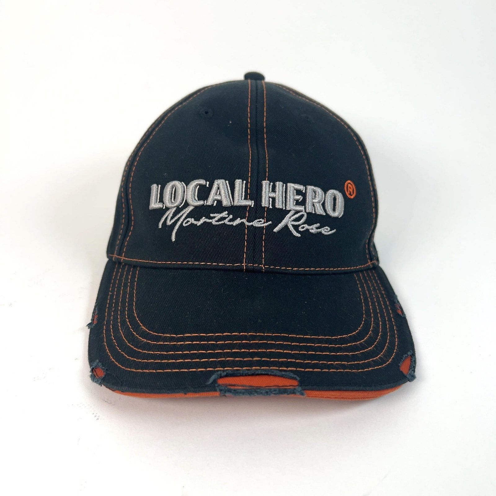 Martine Rose Martine Rose 'Local Hero' Roll Back Graphic Hat Size ONE SIZE - 2 Thumbnail