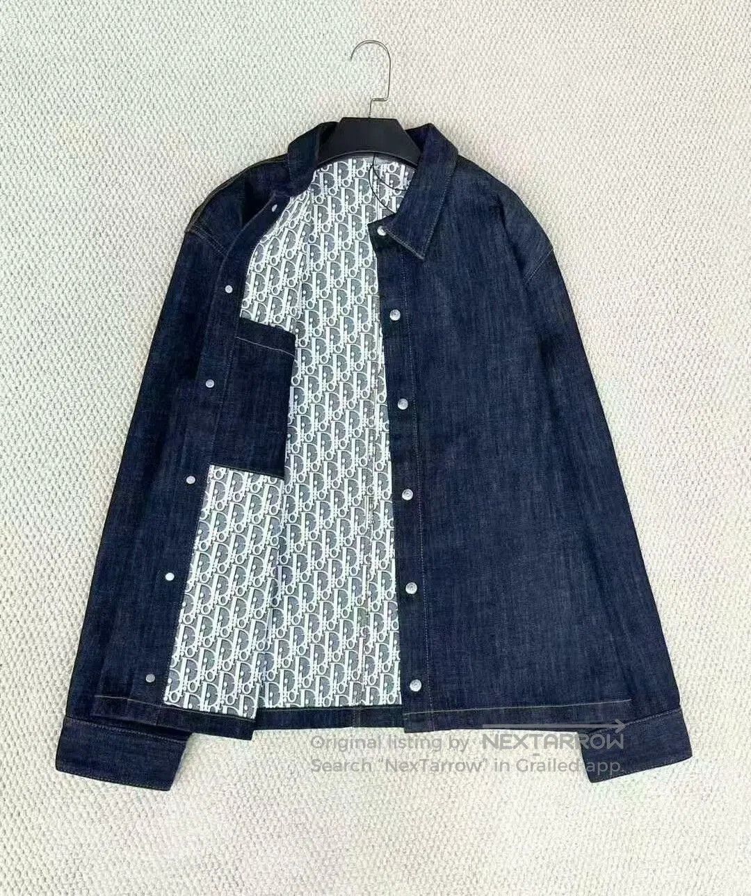 Dior Dior Monogram Logo Denim Jacket. Size US XL / EU 56 / 4 - 6 Thumbnail