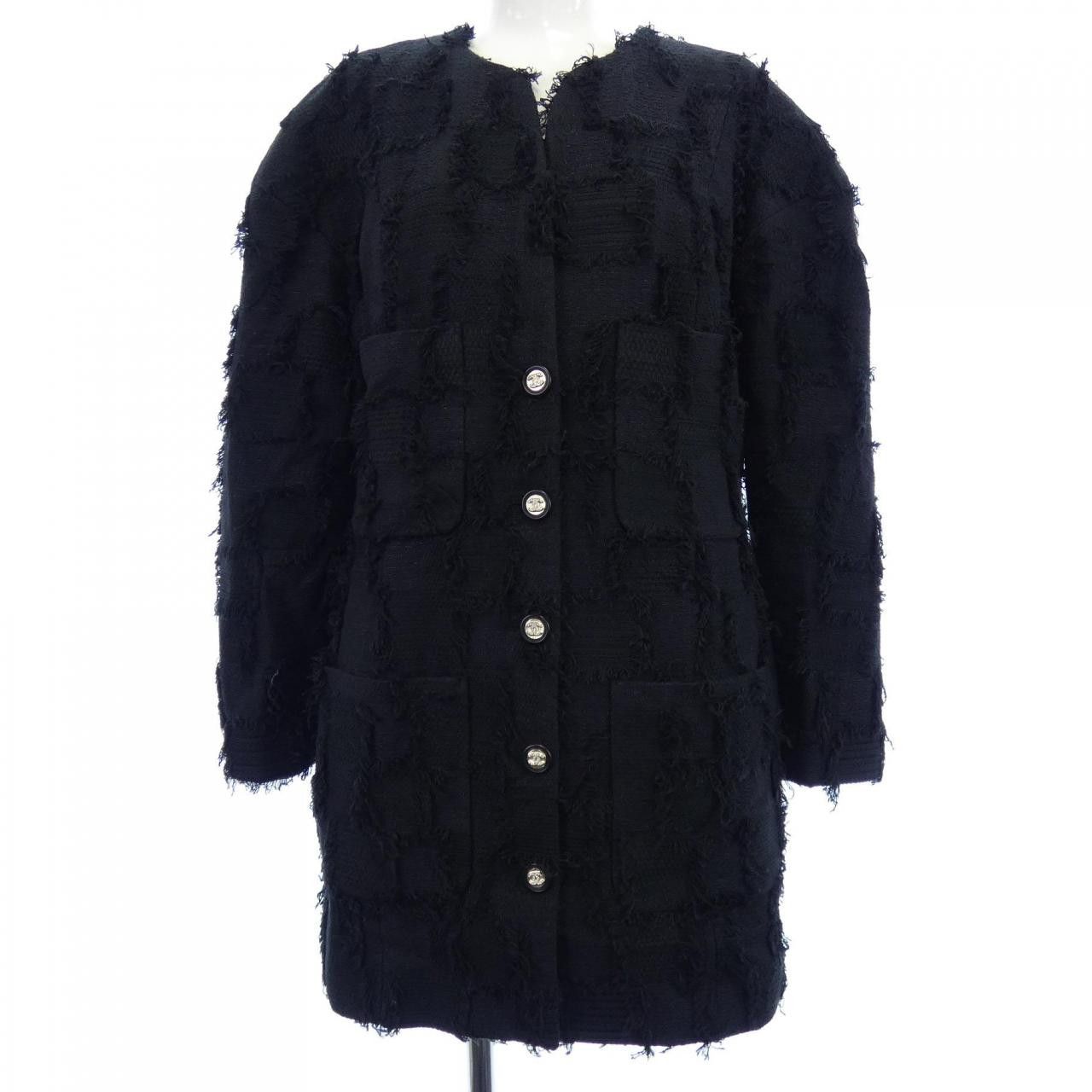 Chanel Chanel Chanel P70547V61746 21S Collarless Jacket Others Outerwear P70547V61746 21S DUTY FREE for USA Size ONE SIZE - 1 Thumbnail