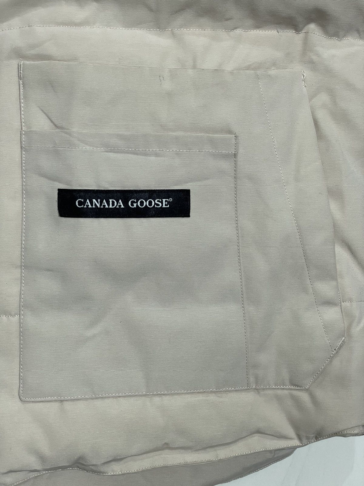 Canada Goose CG Beige Freestyle Gilet Size US L / EU 52-54 / 3 - 5 Thumbnail