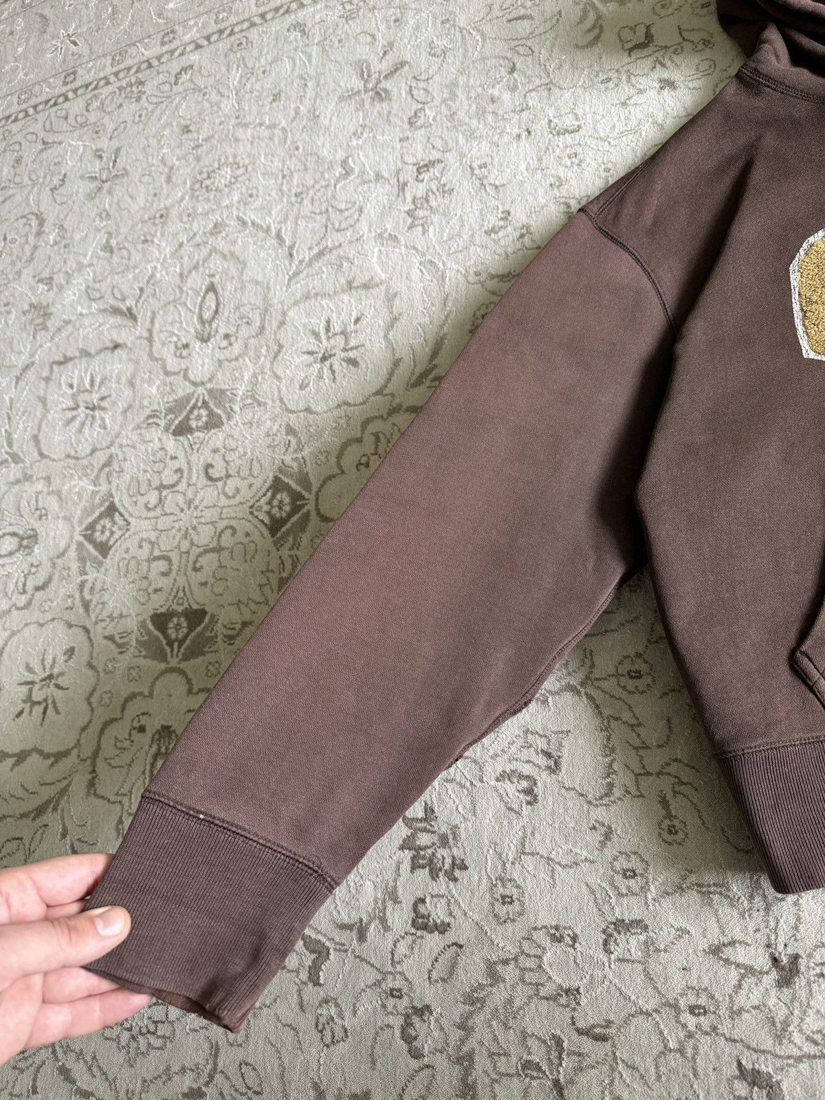 Gap Vintage Gap Big Logo Brown Zip Hoodie Faded Distressed Size US L / EU 52-54 / 3 - 7 Thumbnail