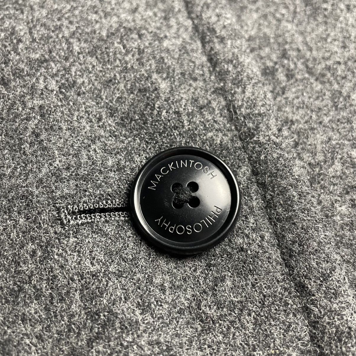 Mackintosh MACKINTOSH PHILOSOPHY BUTTON UP WOOL LONG COAT Size M / US 6-8 / IT 42-44 - 13 Thumbnail