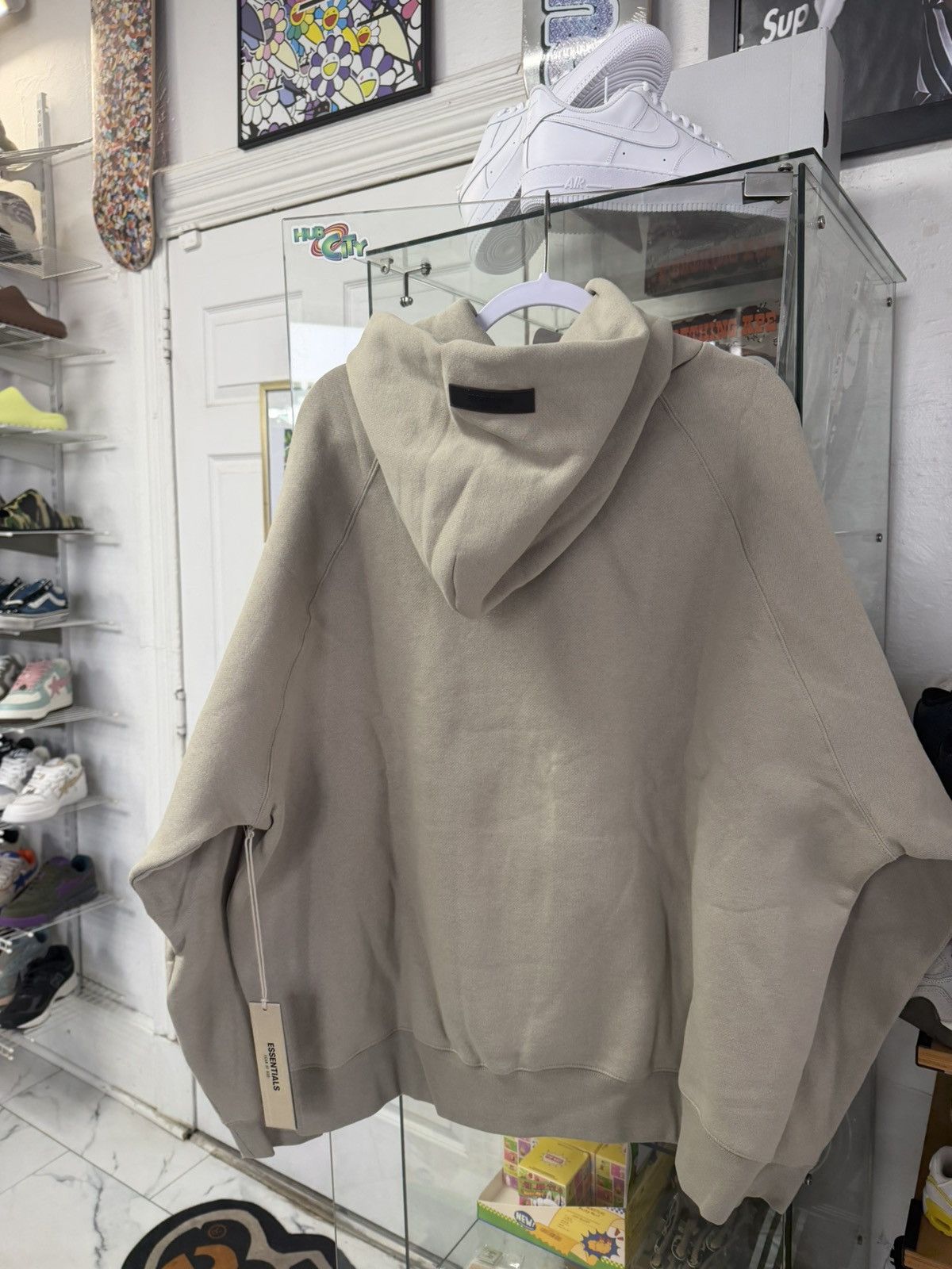 Essentials Essentials Hoodie (Cream/Beige) Size US L / EU 52-54 / 3 - 2 Thumbnail