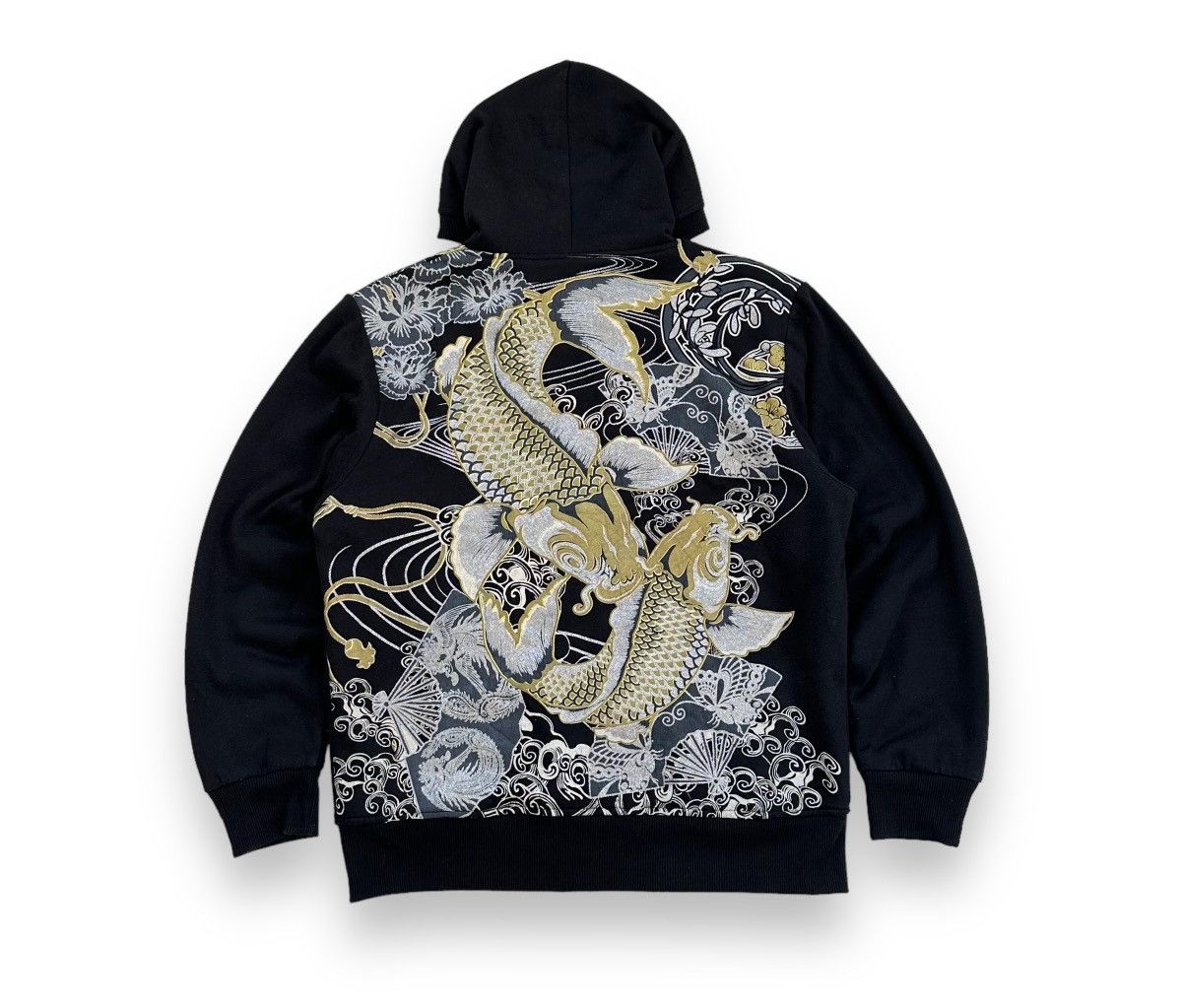 Evisu × Kings Of Indigo Hoodie Koi Looklike Evisu Size US L / EU 52-54 / 3 - 2 Thumbnail