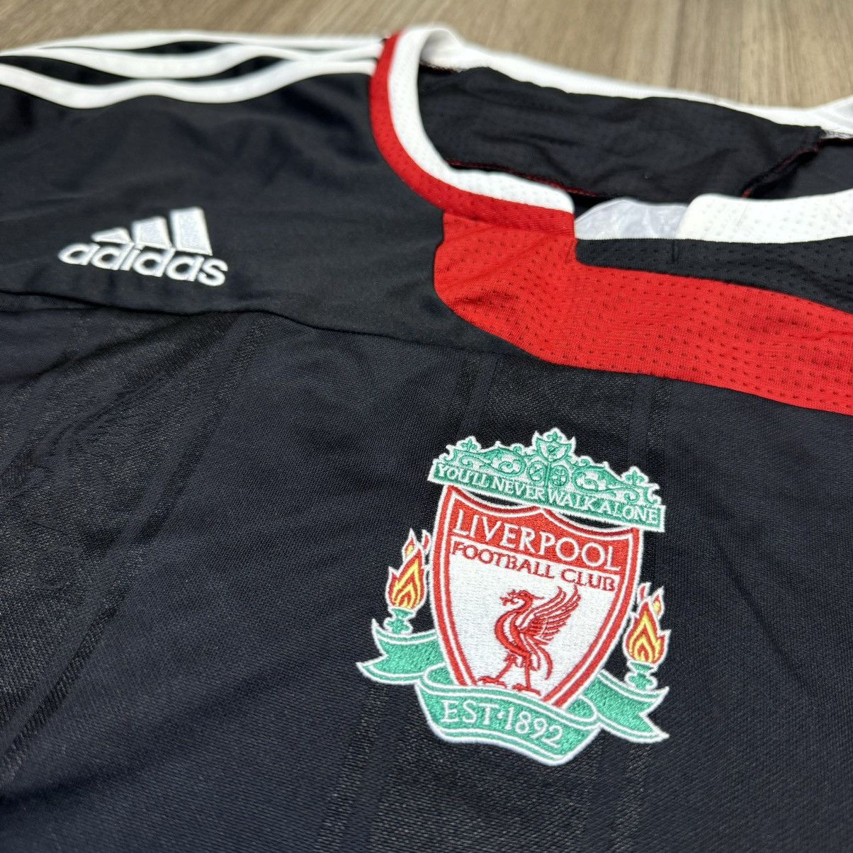 Adidas Liverpool 07/08 player issue away shirt (bnwt) Size US XXL / EU 58 / 5 - 3 Thumbnail