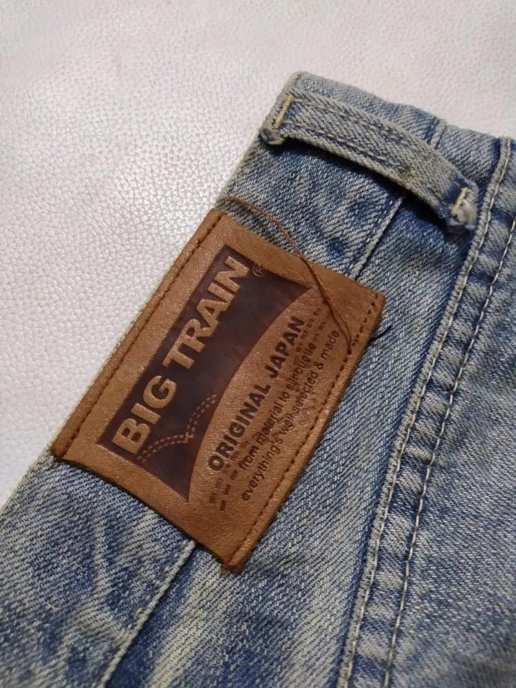 Japanese Brand Big Train Japan Patchwork Denim Size US 31 - 11 Thumbnail