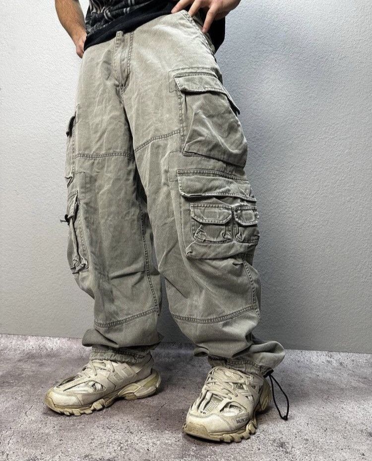 限定値下げ 激レア サスペンダー付き goa cargo pants