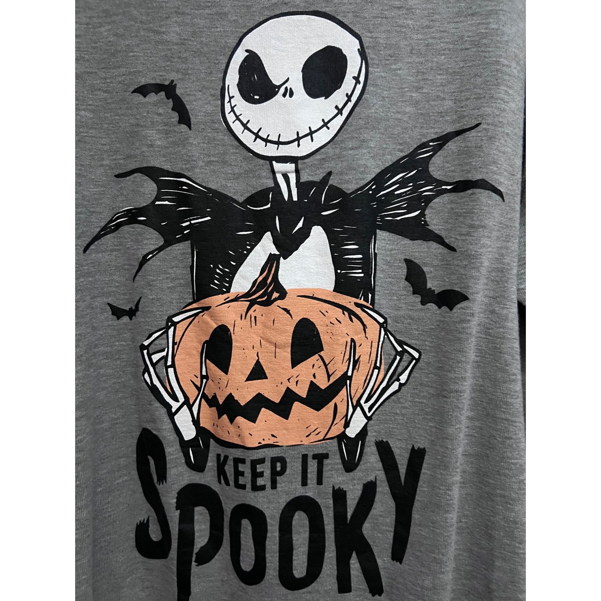 Disney Disney Nightmare Before Christmas Sleep Sweatshirt Pajama Pl Size ONE SIZE - 4 Thumbnail