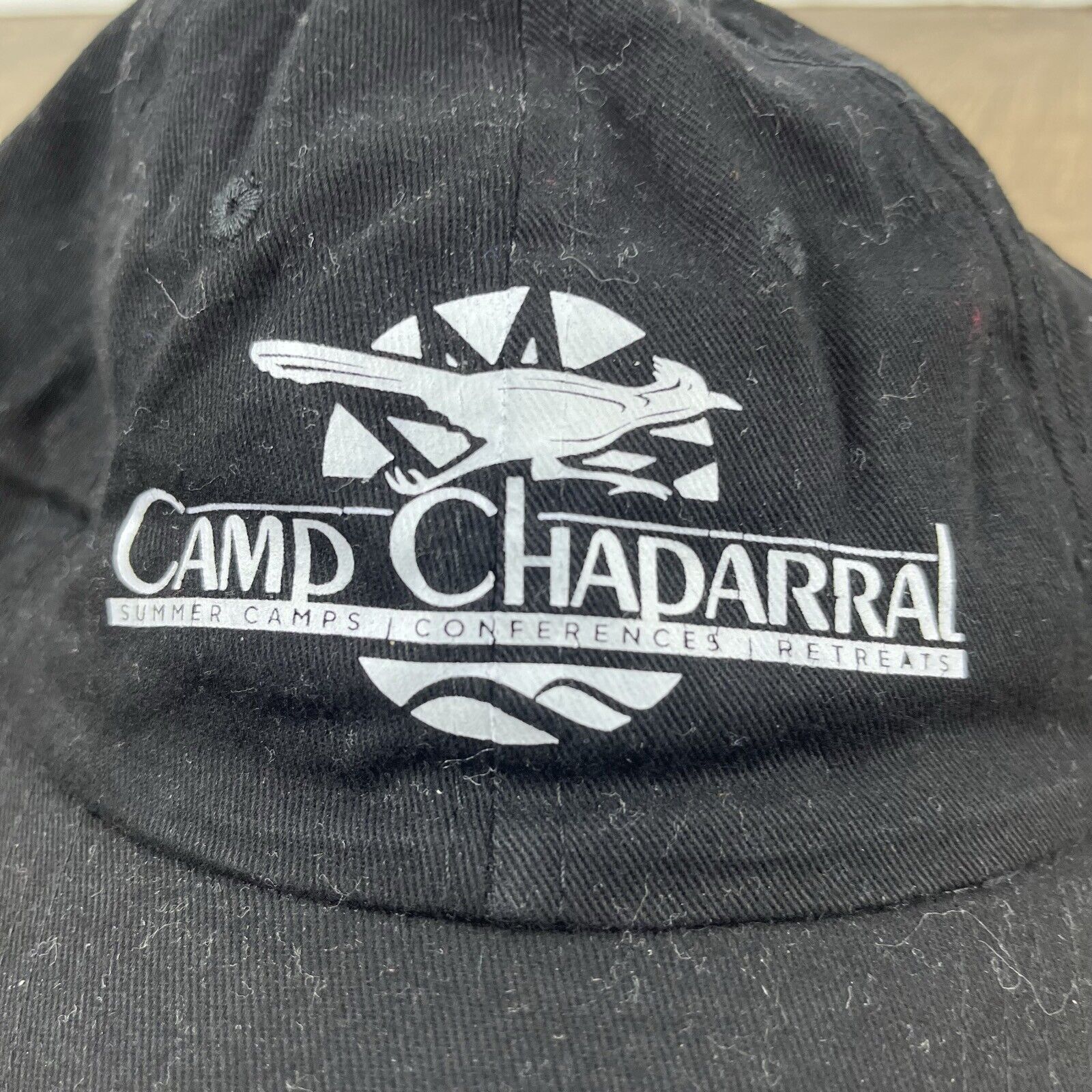 Other Camp Chaparral Hat Black Cap Adjustable Hat Black Adult Fit Size ONE SIZE - 7 Thumbnail
