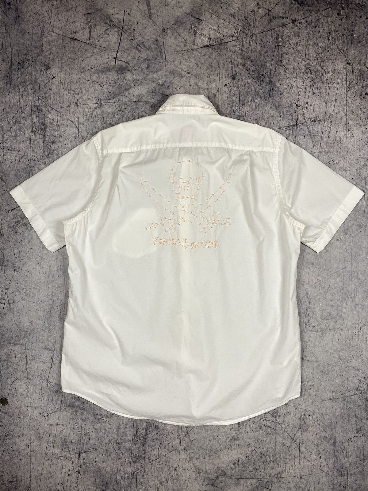 Designer × Hugo Boss 🏴‍☠️❤️ Hugo Boss Pirates of Love Designer Luxury Button UP Size US L / EU 52-54 / 3 - 2 Thumbnail