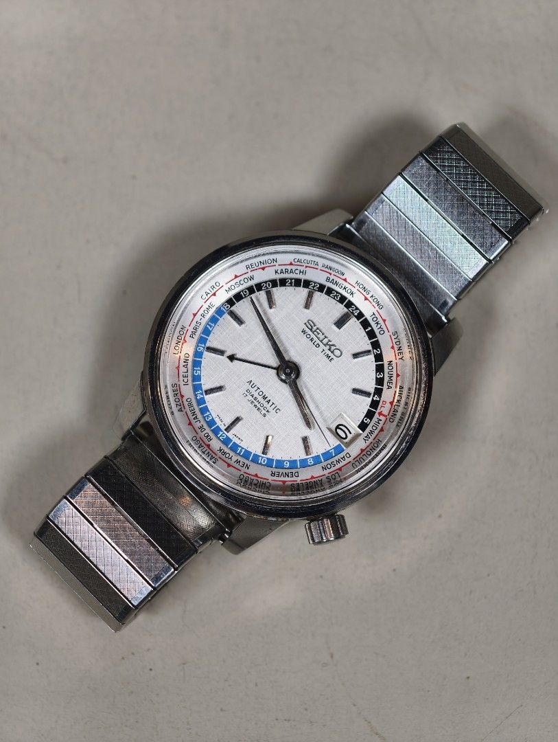 Seiko × Vintage 1964 Seiko World Time "6217-7000" Olympics Watch Size 38 - 4 Thumbnail