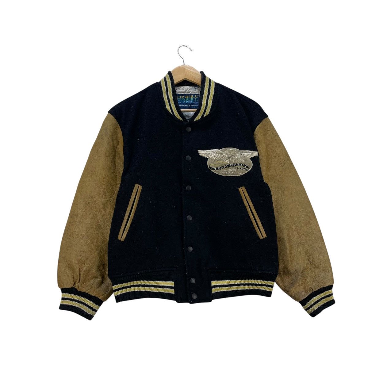 O'Neill 💥Vintage O'Neill Varsity Letterman Jacket Size US M / EU 48-50 / 2 - 1 Thumbnail