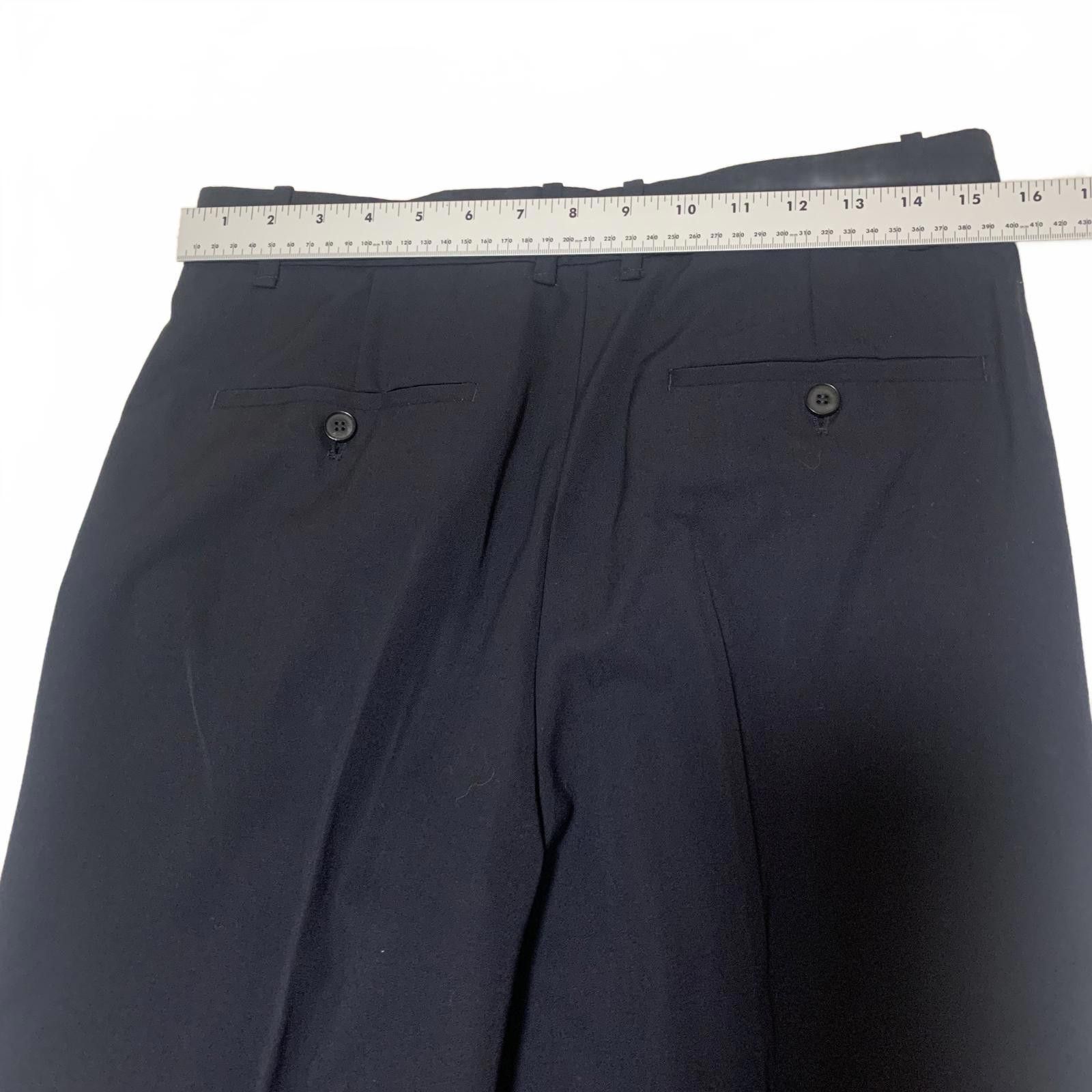 Zara Zara Women's Size Small Navy Blue Chino Pants Size 28" / US 6 / IT 42 - 6 Thumbnail