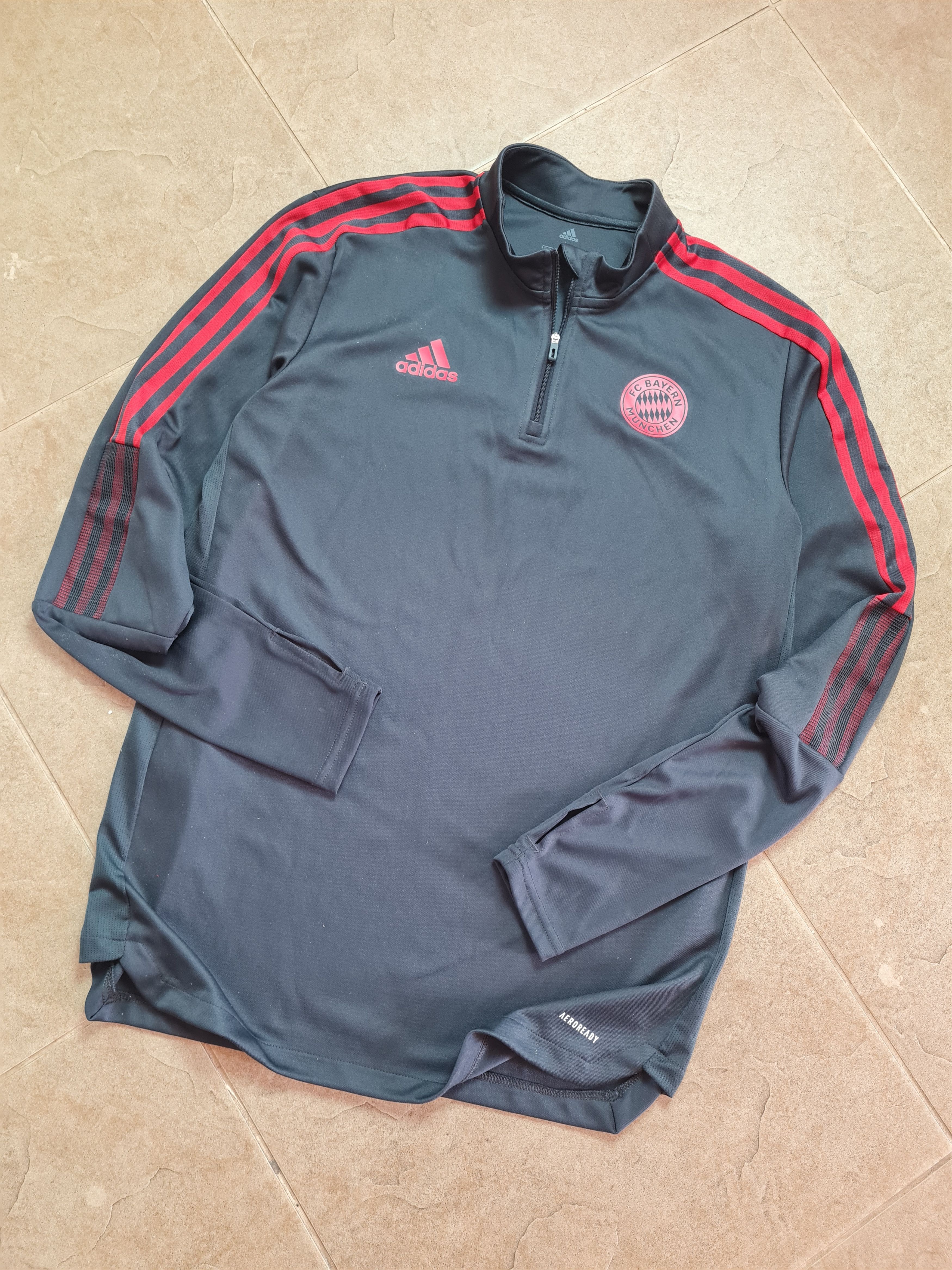 Adidas Jersey Adidas FC Bayern 21/22 Training Soccer Top Sweatshirt Size US L / EU 52-54 / 3 - 2 Thumbnail