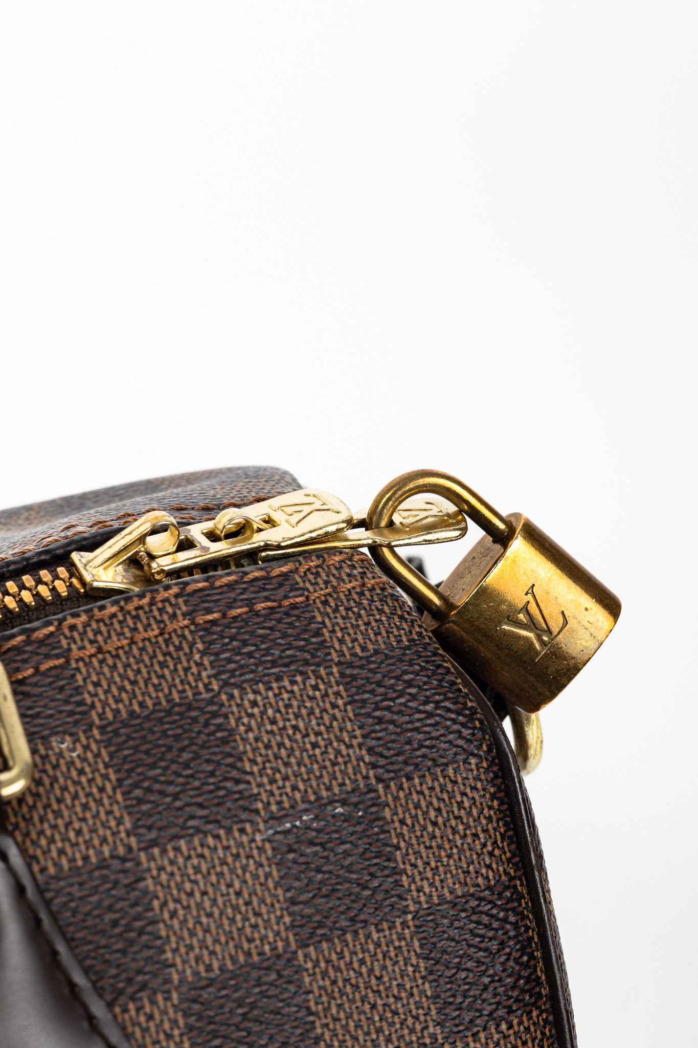 Louis Vuitton Louis Vuitton Speedy Bandouliere 25 Damier Ebene Canvas Bag Size ONE SIZE - 11 Thumbnail